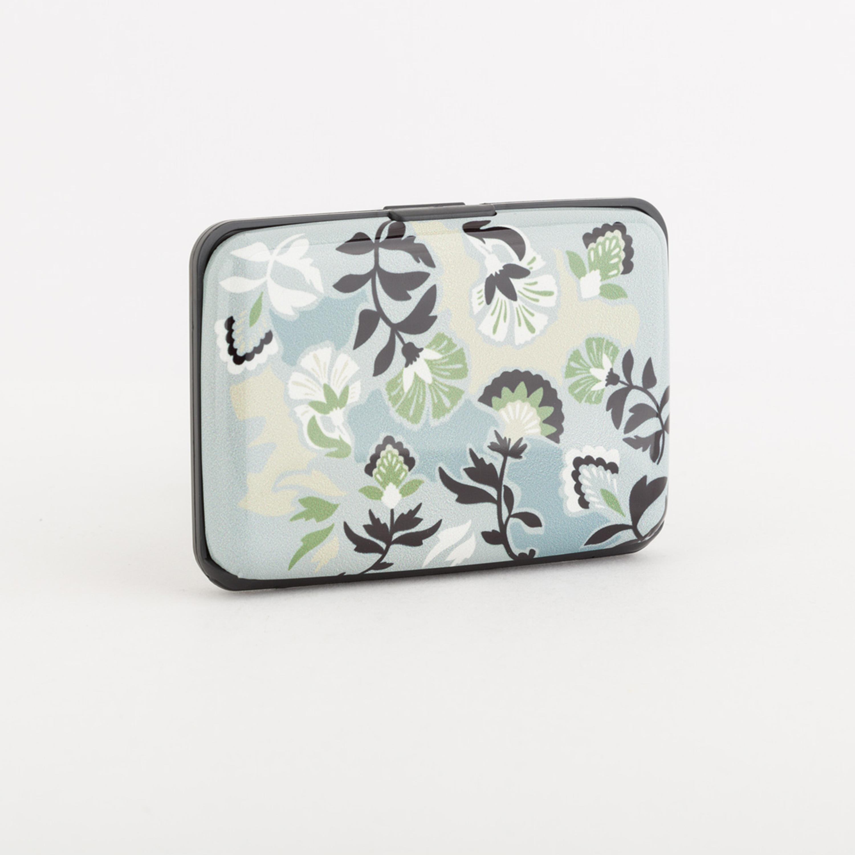 Carpisa Bouquet Printed Coin Purse with Clasp closure | 11 X 2 X 7.5 CM-women-bagsandwallets-wallets-image-1