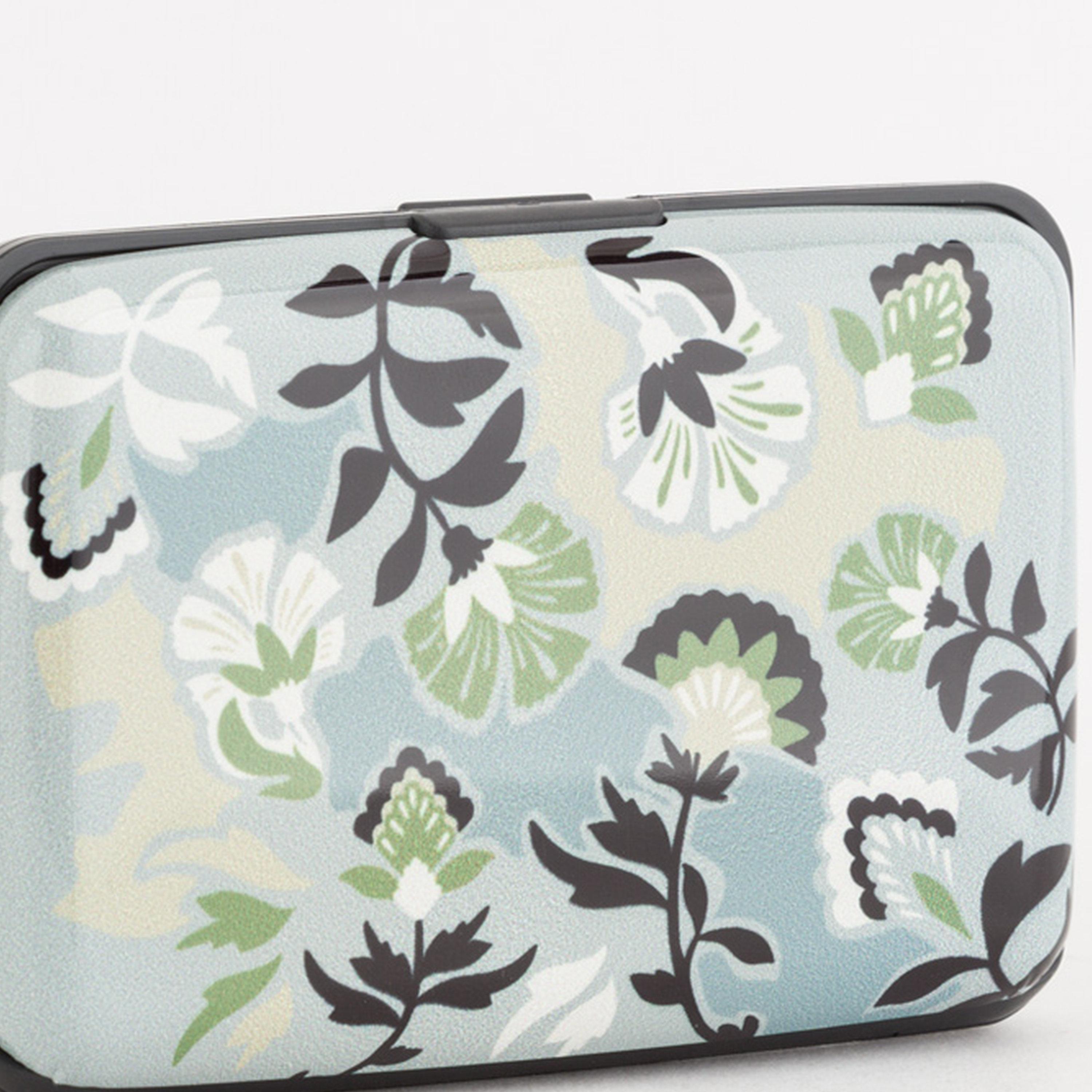 Carpisa Bouquet Printed Coin Purse with Clasp closure | 11 X 2 X 7.5 CM-women-bagsandwallets-wallets-image-4