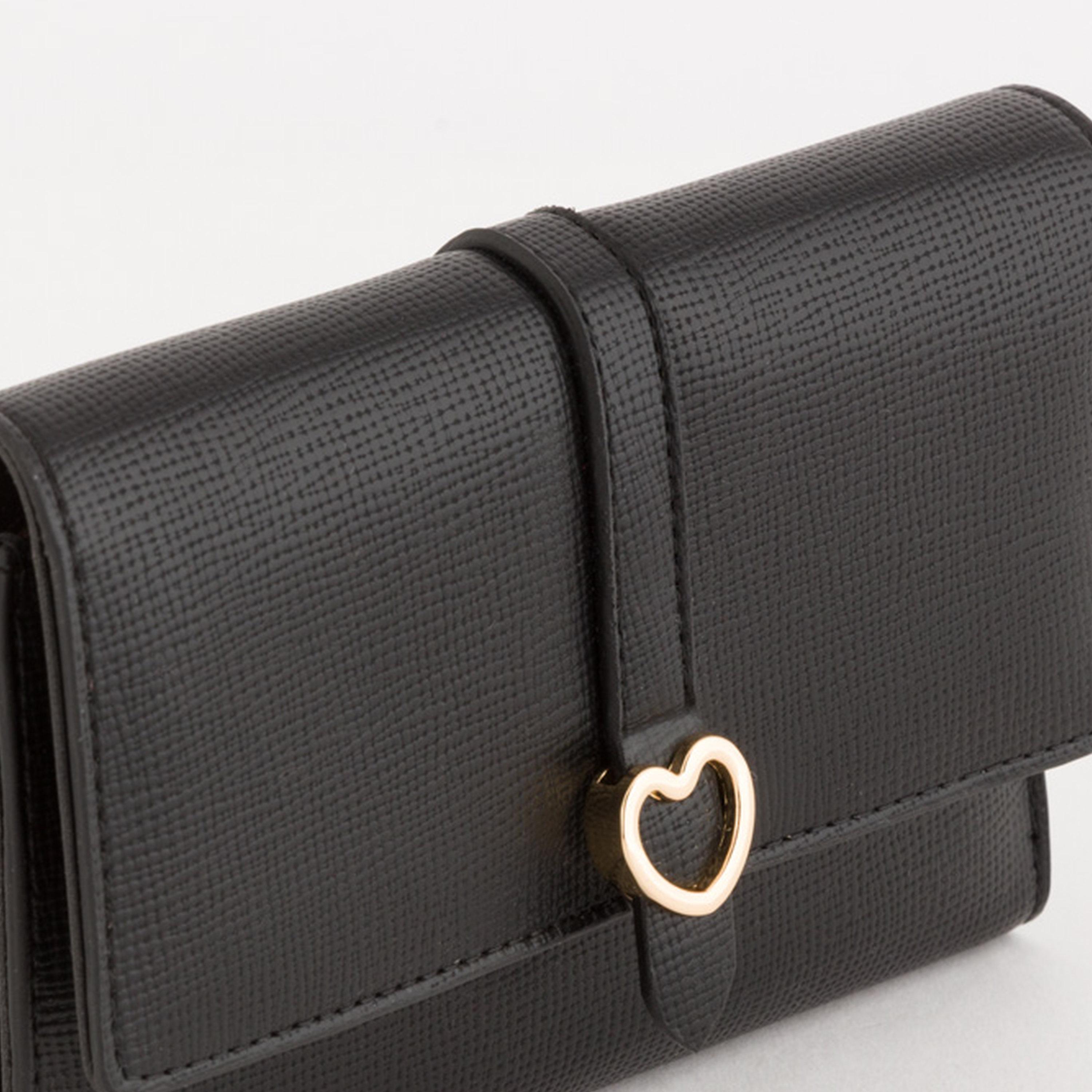 Carpisa Dalia V3 Textured Wallet with Flap closure | 15 X 1.5 X 11 CM-women-bagsandwallets-wallets-image-4