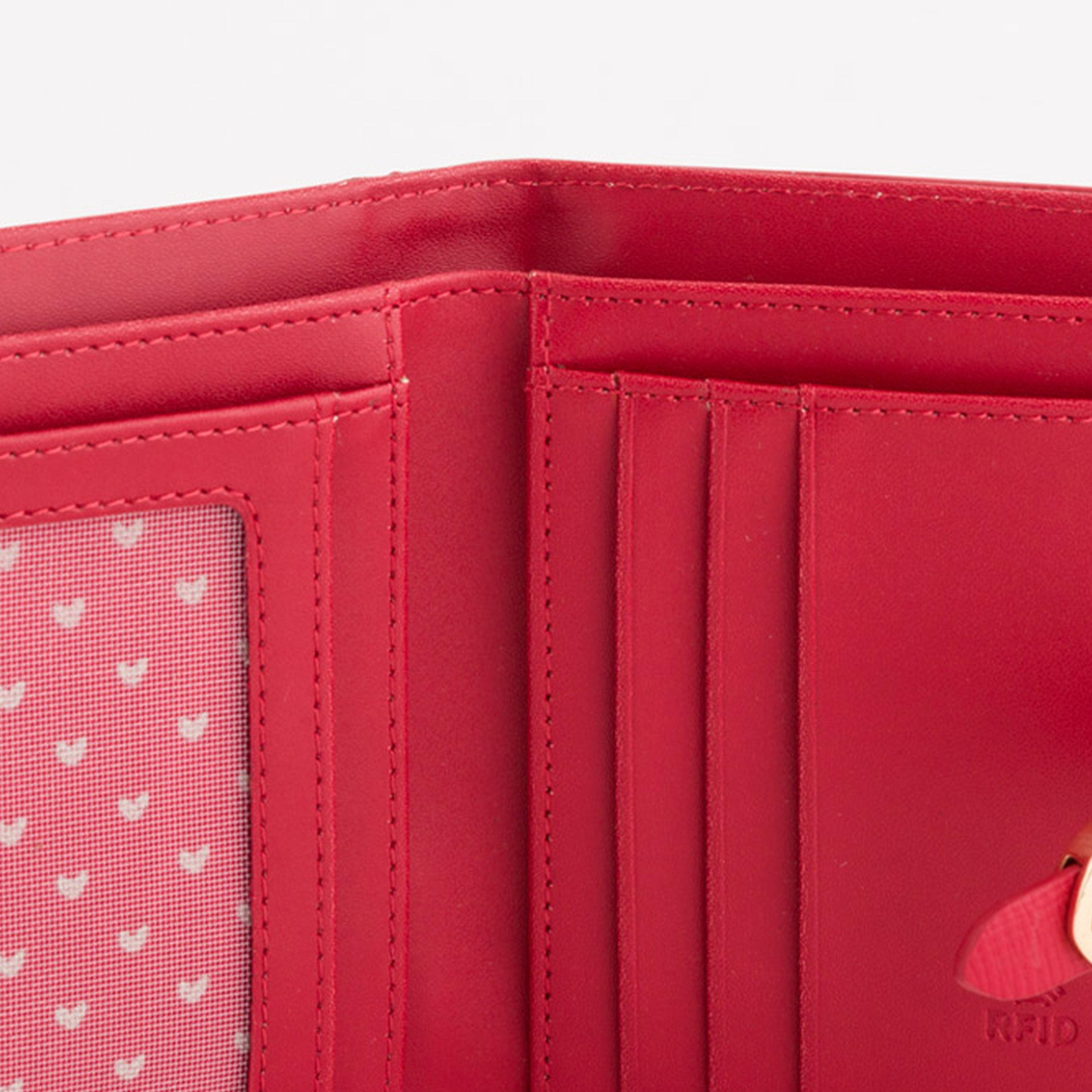 Carpisa Dalia V3 Textured Wallet with Zipper closure | 12 X 1.5 X 9 CM-women-bagsandwallets-wallets-image-3