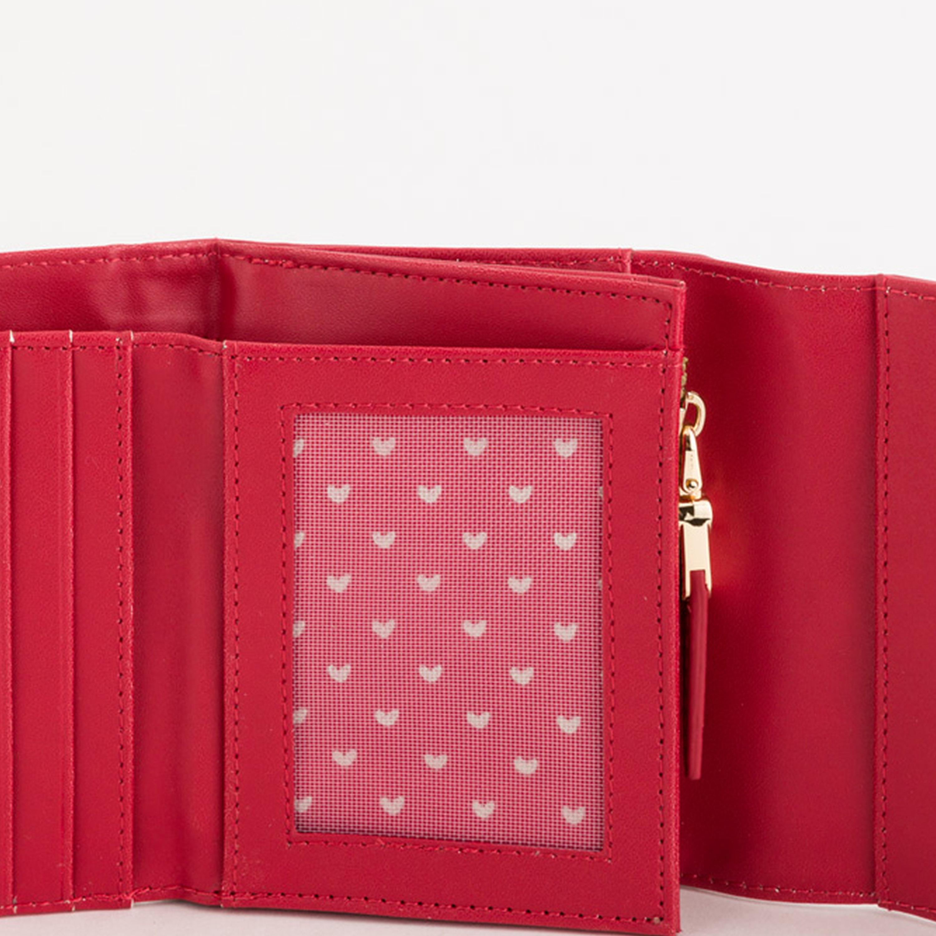 Carpisa Dalia V3 Textured Wallet with Flap closure | 11 X 2.5 X 9.5 CM-women-bagsandwallets-wallets-image-3