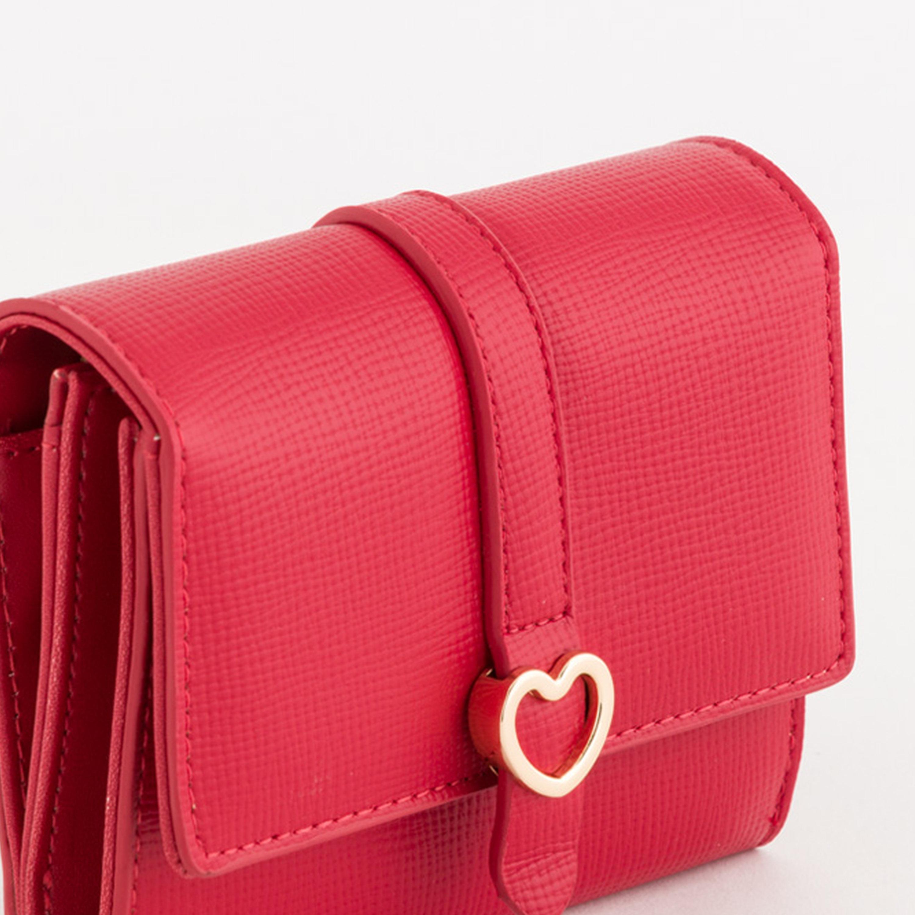 Carpisa Dalia V3 Textured Wallet with Flap closure | 11 X 2.5 X 9.5 CM-women-bagsandwallets-wallets-image-4