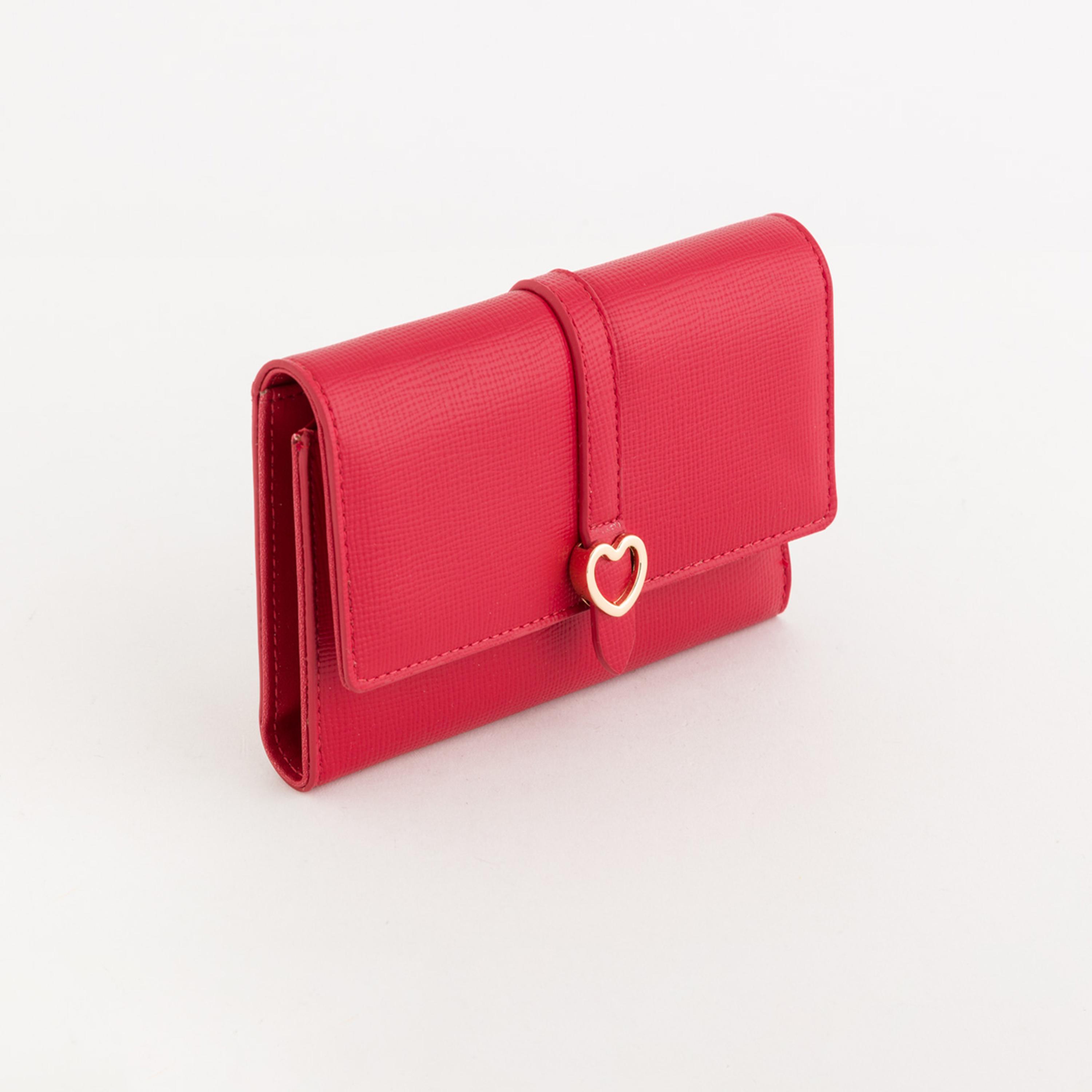 Carpisa Dalia V3 Textured Wallet with Flap closure | 15 X 1.5 X 11 CM-women-bagsandwallets-wallets-image-1