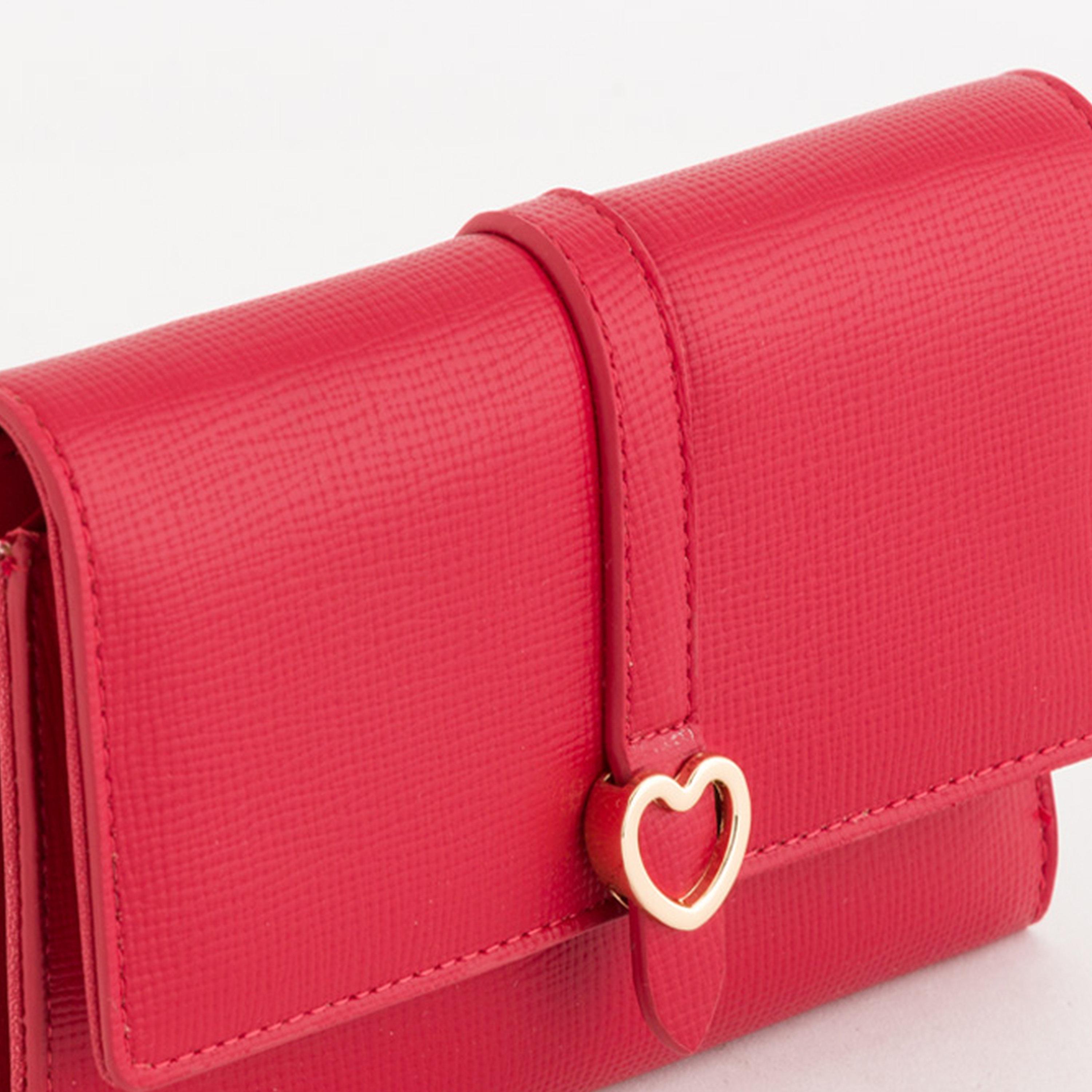 Carpisa Dalia V3 Textured Wallet with Flap closure | 15 X 1.5 X 11 CM-women-bagsandwallets-wallets-image-4
