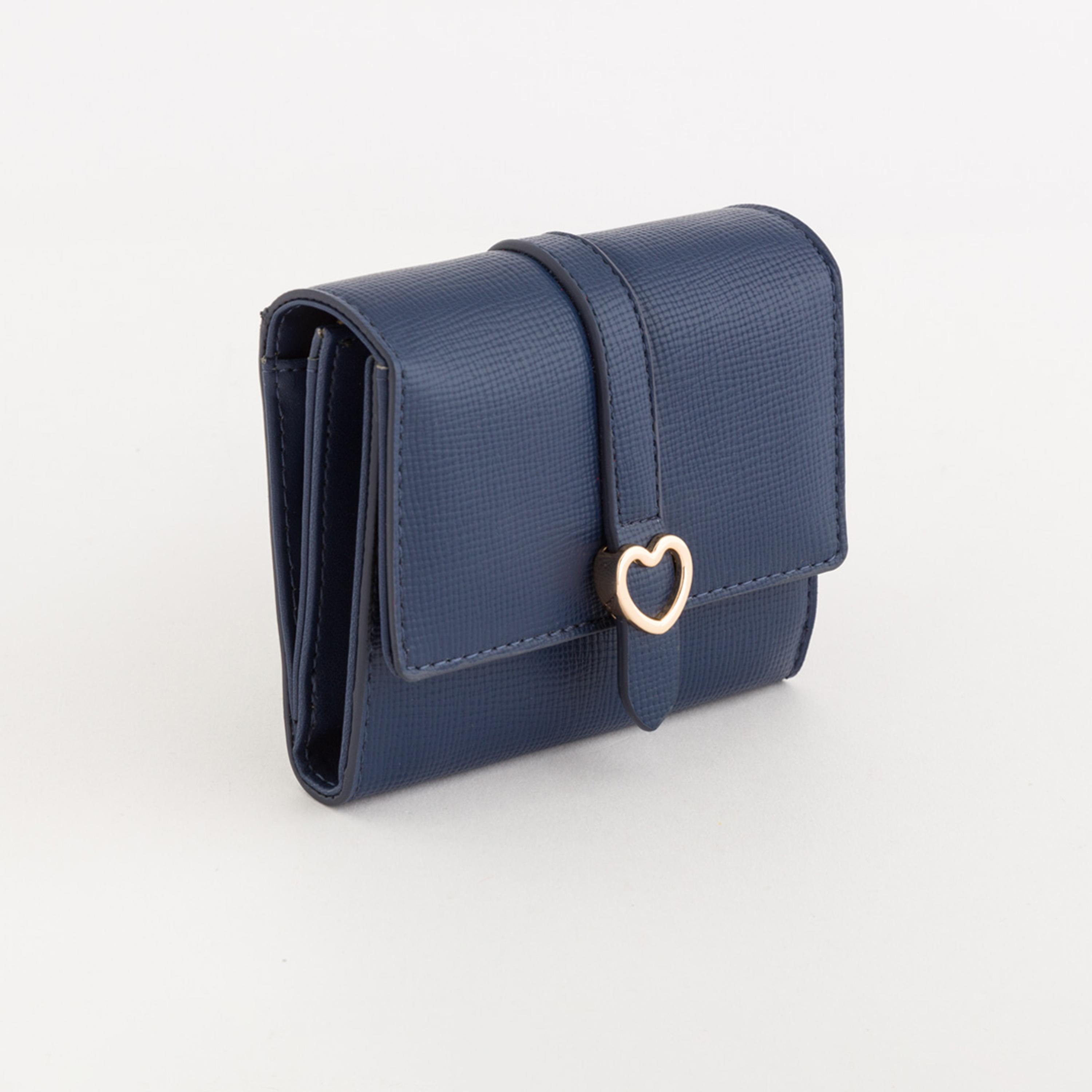 Carpisa Dalia V3 Textured Wallet with Flap closure | 11 X 2.5 X 9.5 CM-women-bagsandwallets-wallets-image-1