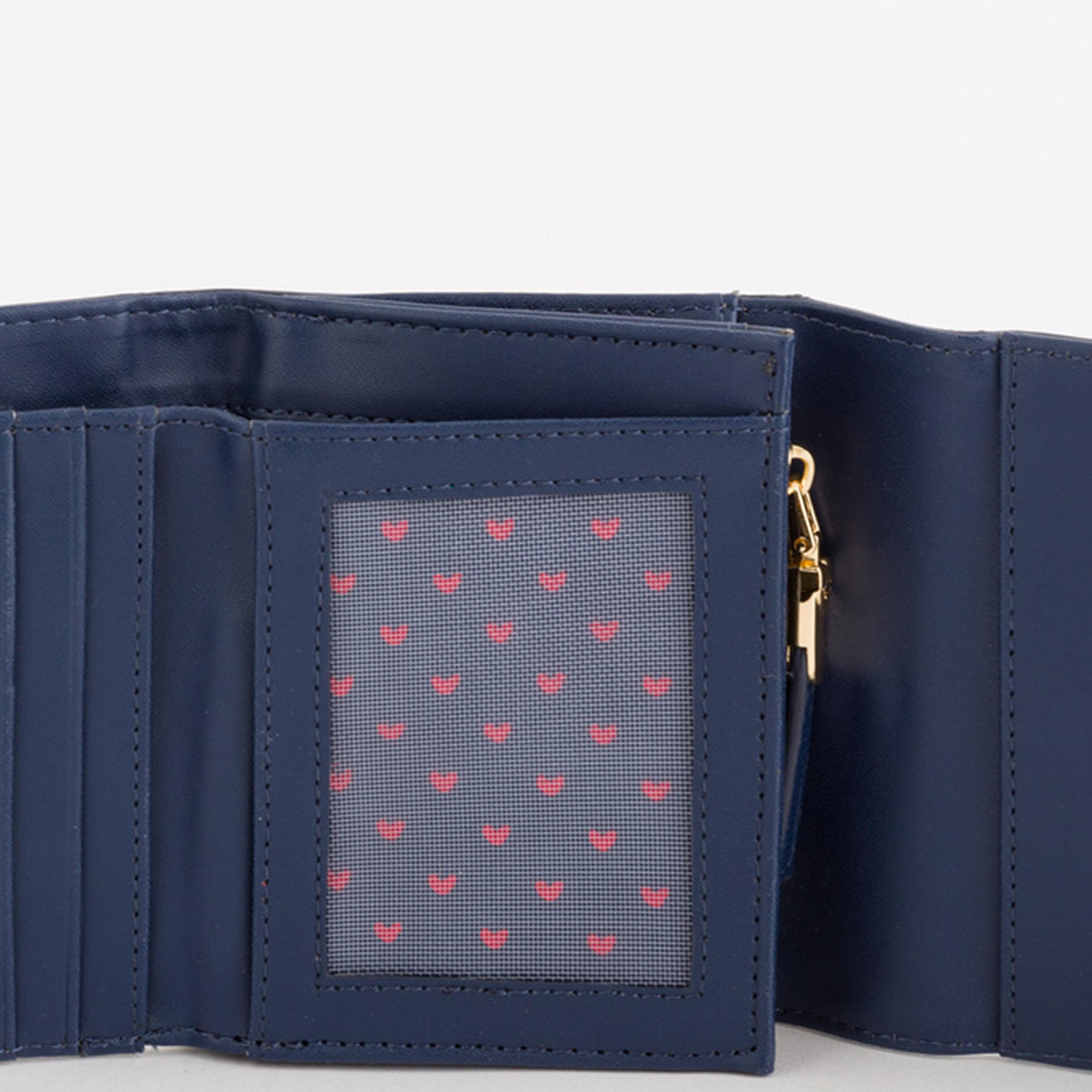 Carpisa Dalia V3 Textured Wallet with Flap closure | 11 X 2.5 X 9.5 CM-women-bagsandwallets-wallets-image-3
