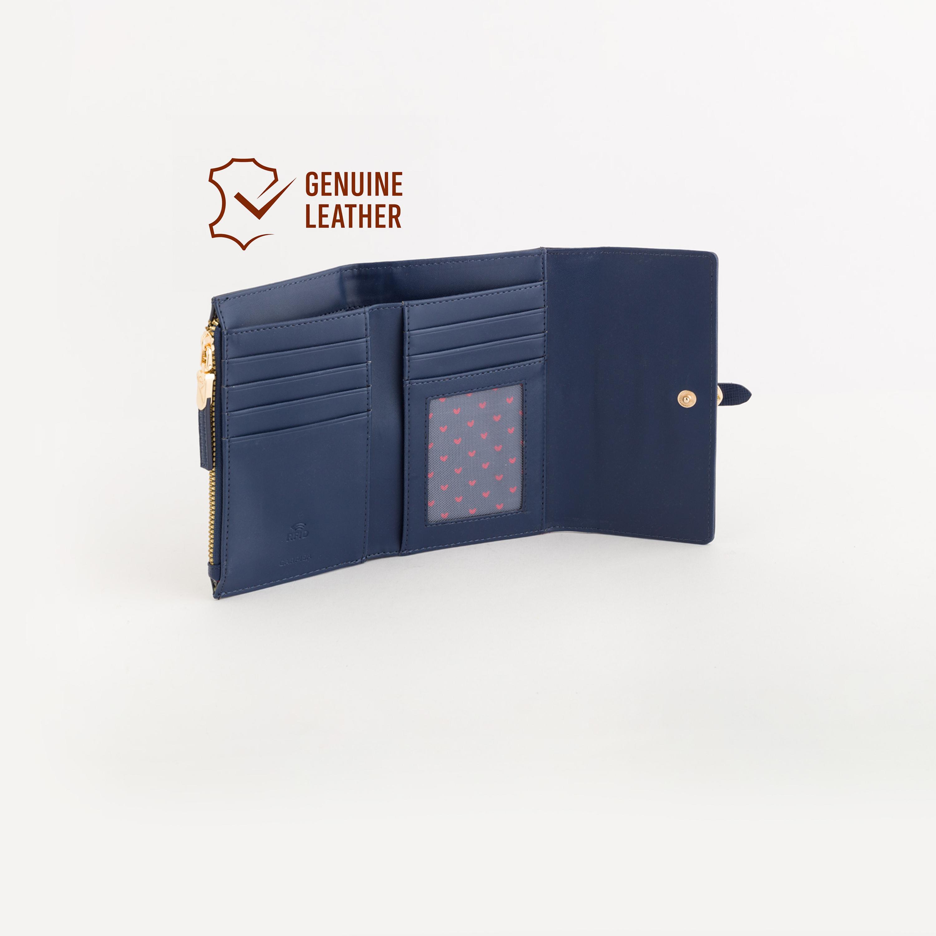 Carpisa Dalia V3 Textured Wallet with Flap closure | 15 X 1.5 X 11 CM-women-bagsandwallets-wallets-image-2