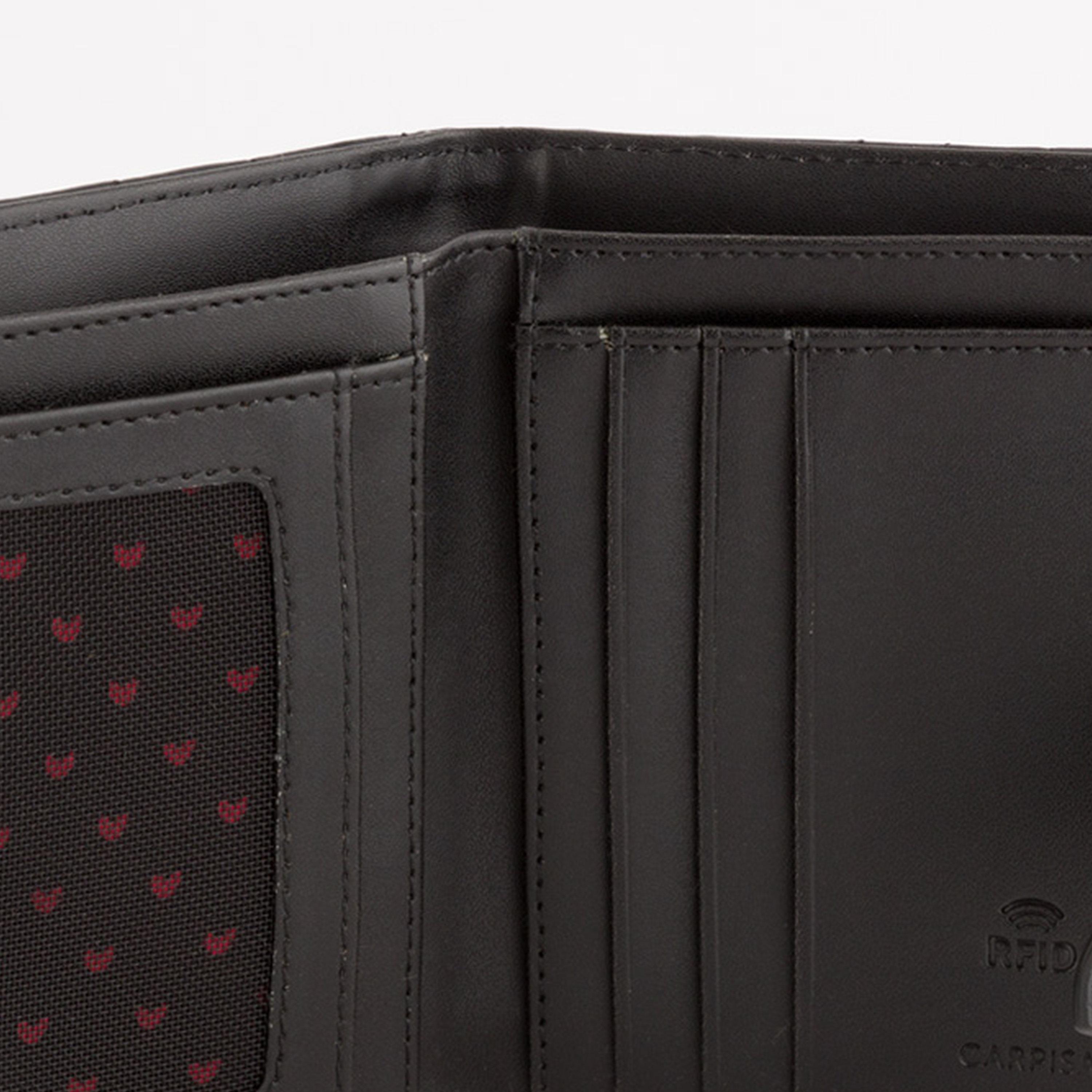 Carpisa Dalia V2 Textured Wallet with Zipper closure | 12 X 1.5 X 9 CM-women-bagsandwallets-wallets-image-3