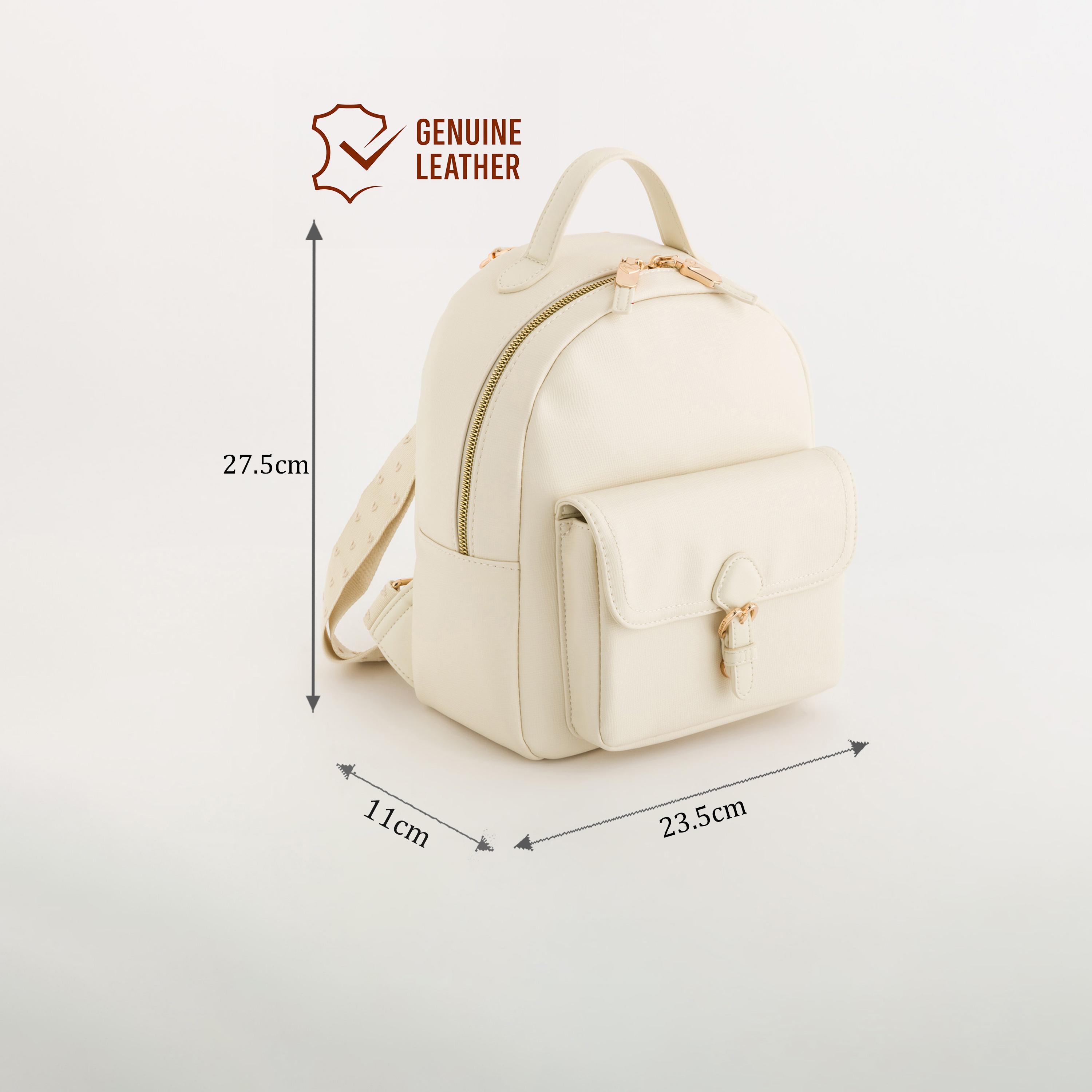 Carpisa | 10.8 Inches Backpack, Polyurethane, Adjustable Strap | BSD2370244610K01-travel-luggagesandbags-backpacks-image-2