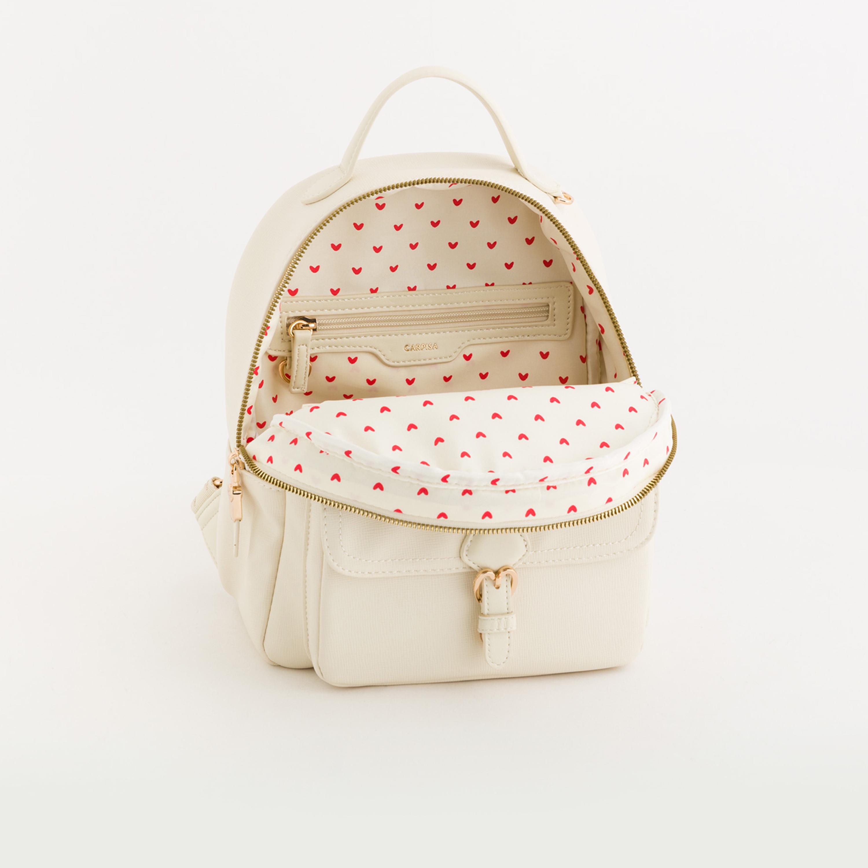 Carpisa | 10.8 Inches Backpack, Polyurethane, Adjustable Strap | BSD2370244610K01-travel-luggagesandbags-backpacks-image-4