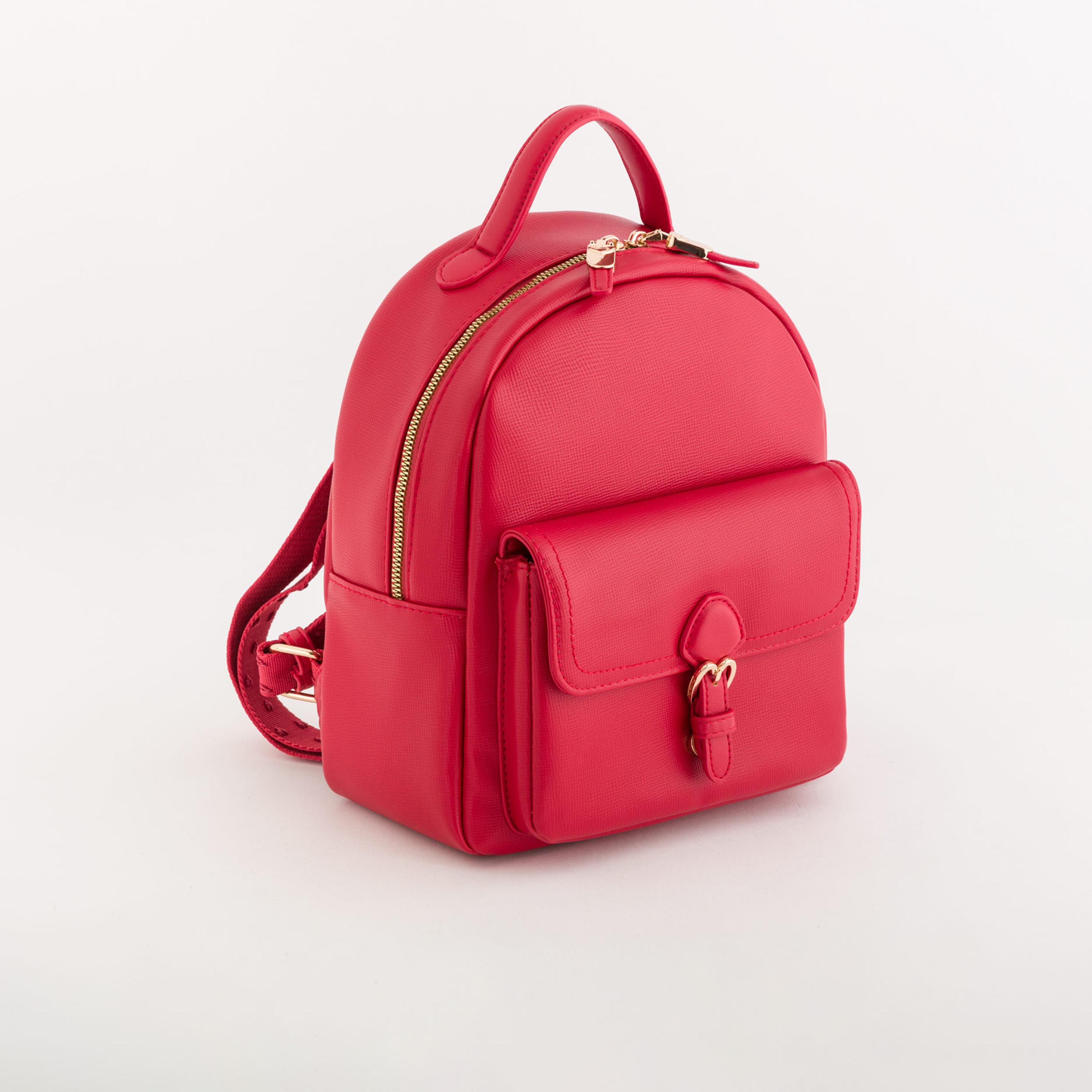 Carpisa | 10.8 Inches Backpack, Polyurethane, Adjustable Strap | BSD2370244660I01-travel-luggagesandbags-backpacks-image-1