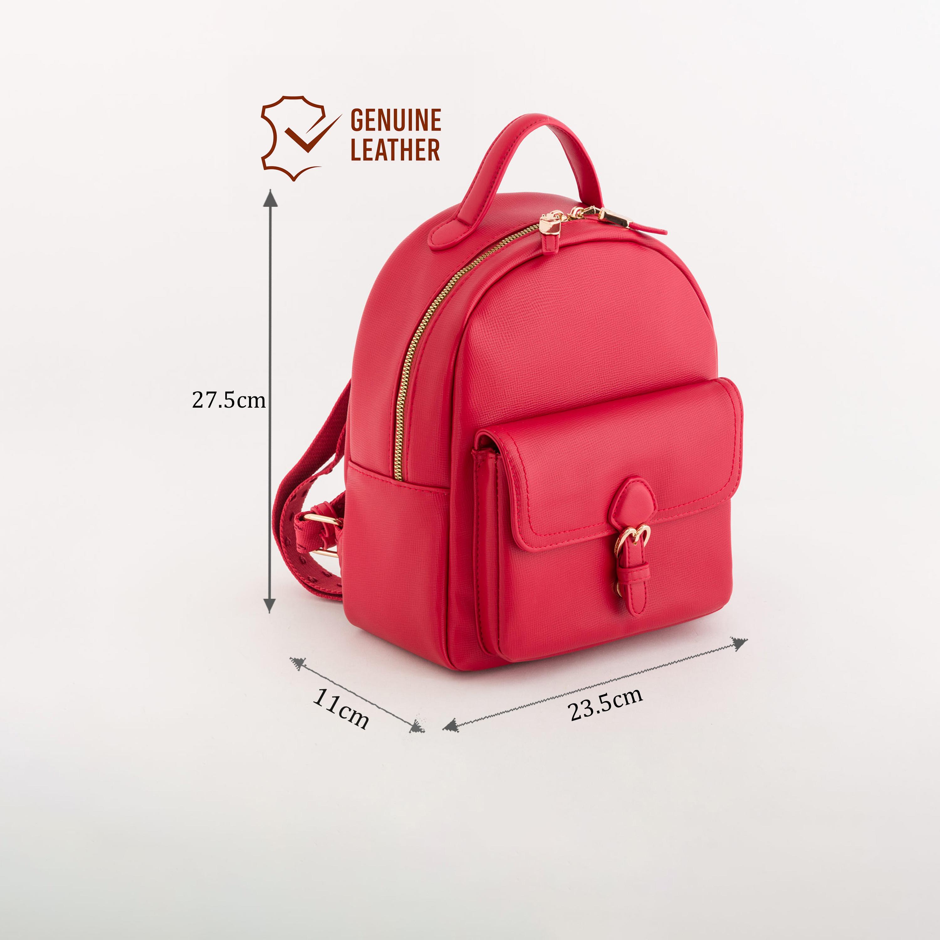 Carpisa | 10.8 Inches Backpack, Polyurethane, Adjustable Strap | BSD2370244660I01-travel-luggagesandbags-backpacks-image-2