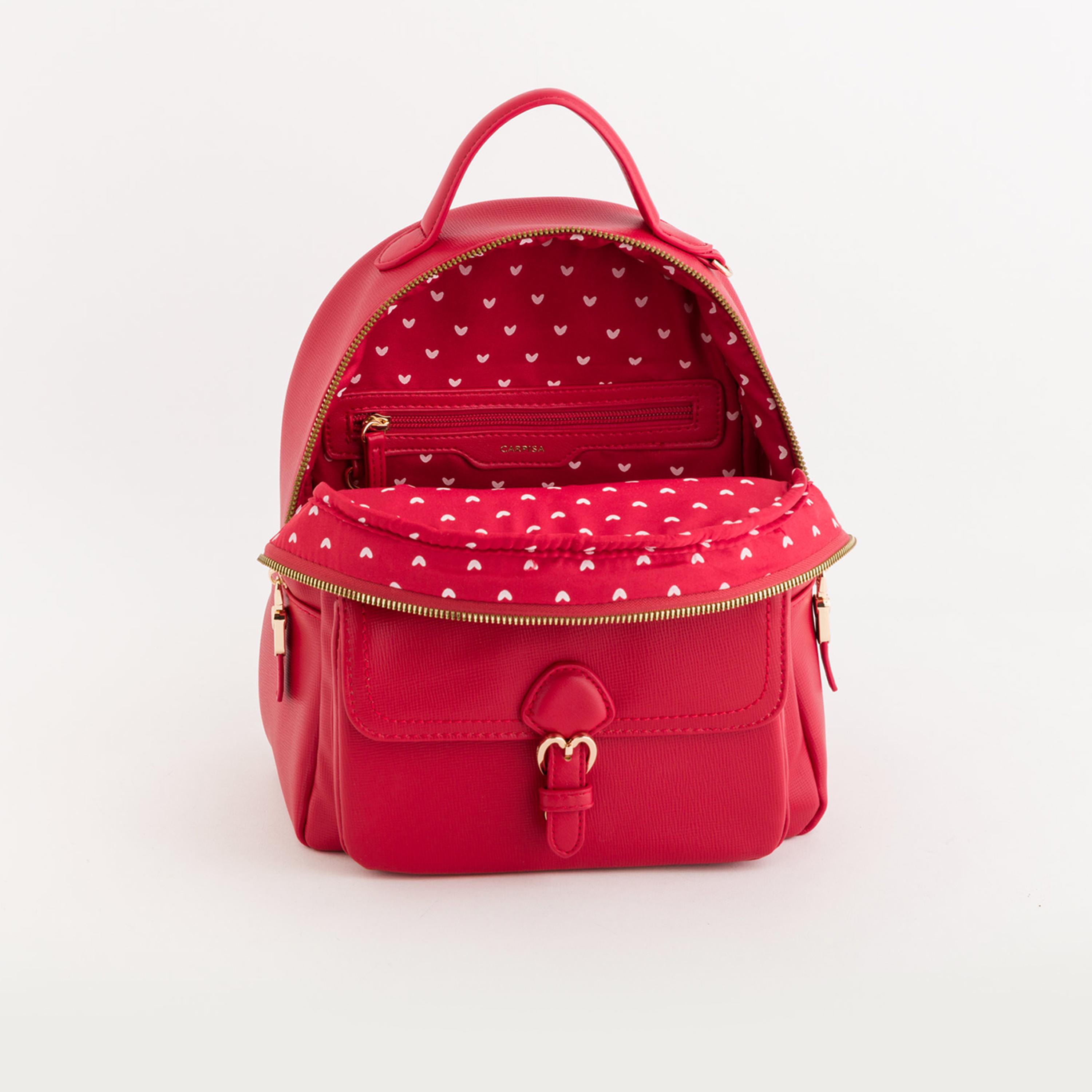 Carpisa | 10.8 Inches Backpack, Polyurethane, Adjustable Strap | BSD2370244660I01-travel-luggagesandbags-backpacks-image-4