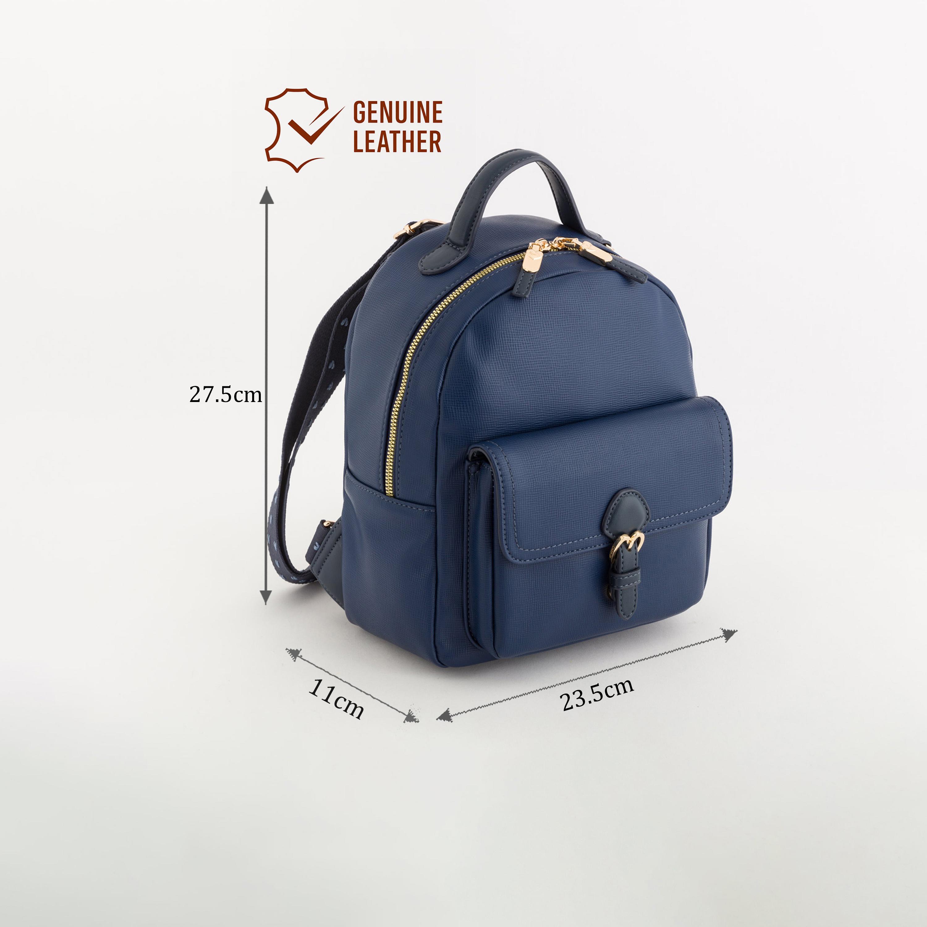 Carpisa | 10.8 Inches Backpack, Polyurethane, Adjustable Strap | BSD2370244641001-travel-luggagesandbags-backpacks-image-2