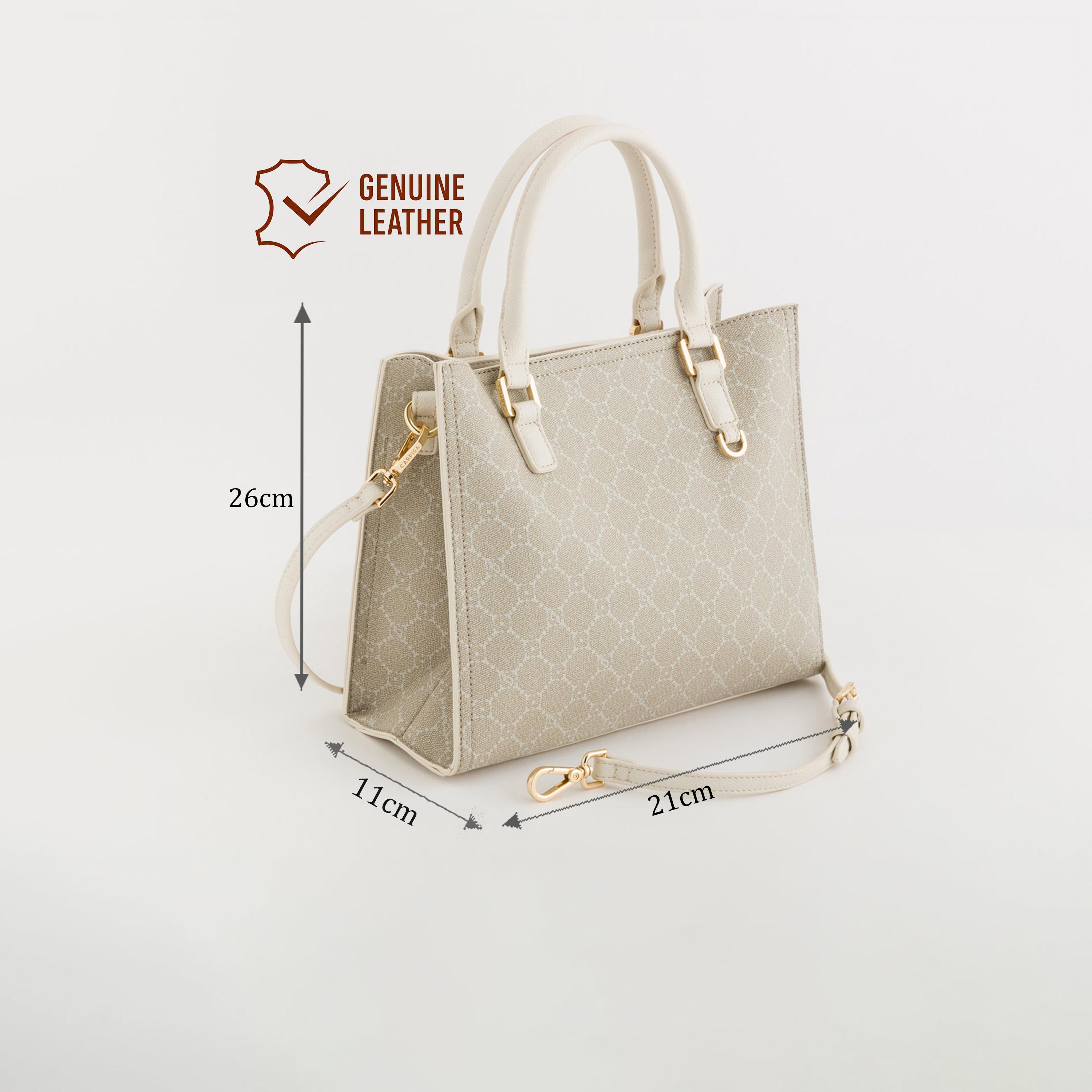 Carpisa Diana Spring Printed Double Handle Tote Bag with Magnetic closure and Detachable Strap | 26 X 11 X 21 CM-women-bagsandwallets-handbags-image-2