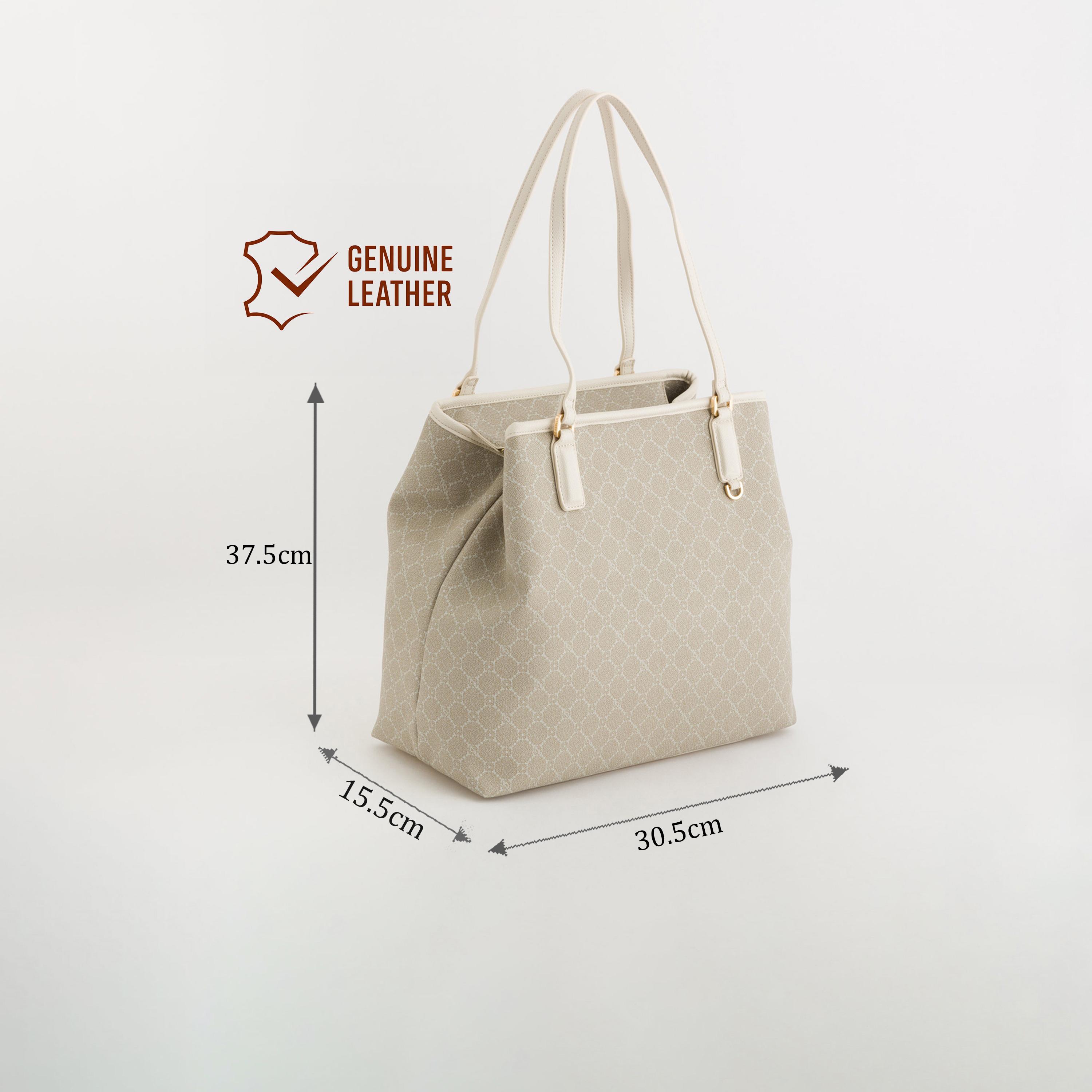 Carpisa Diana Spring Printed Double Handle Tote Bag with Zipper closure | 37.5 X 15.5 X 30.5 CM-women-bagsandwallets-handbags-image-2