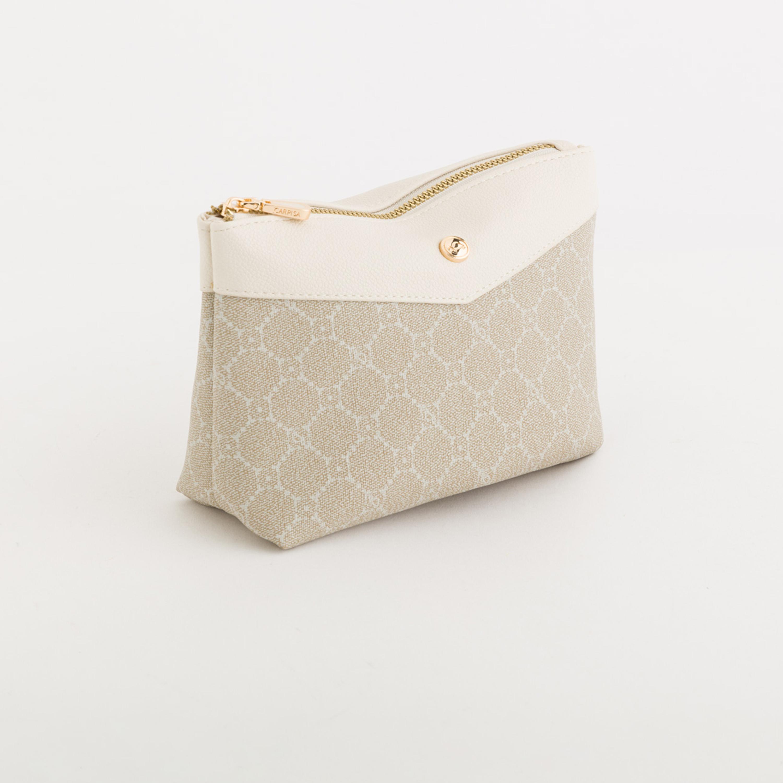 Carpisa Diana Spring Geometric Printed Toiletry Bag with Zipper closure | AND2640644610L01-household-storage-cosmeticorganizing-makeuporganizersandsets-image-1