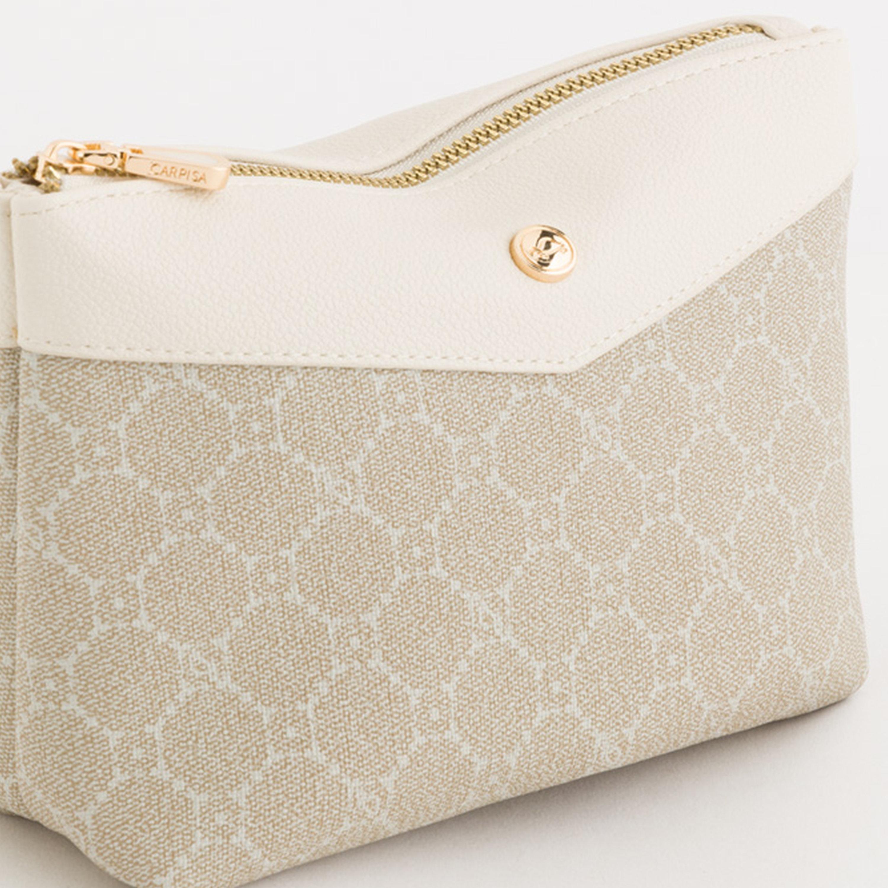 Carpisa Diana Spring Geometric Printed Toiletry Bag with Zipper closure | AND2640644610L01-household-storage-cosmeticorganizing-makeuporganizersandsets-image-4