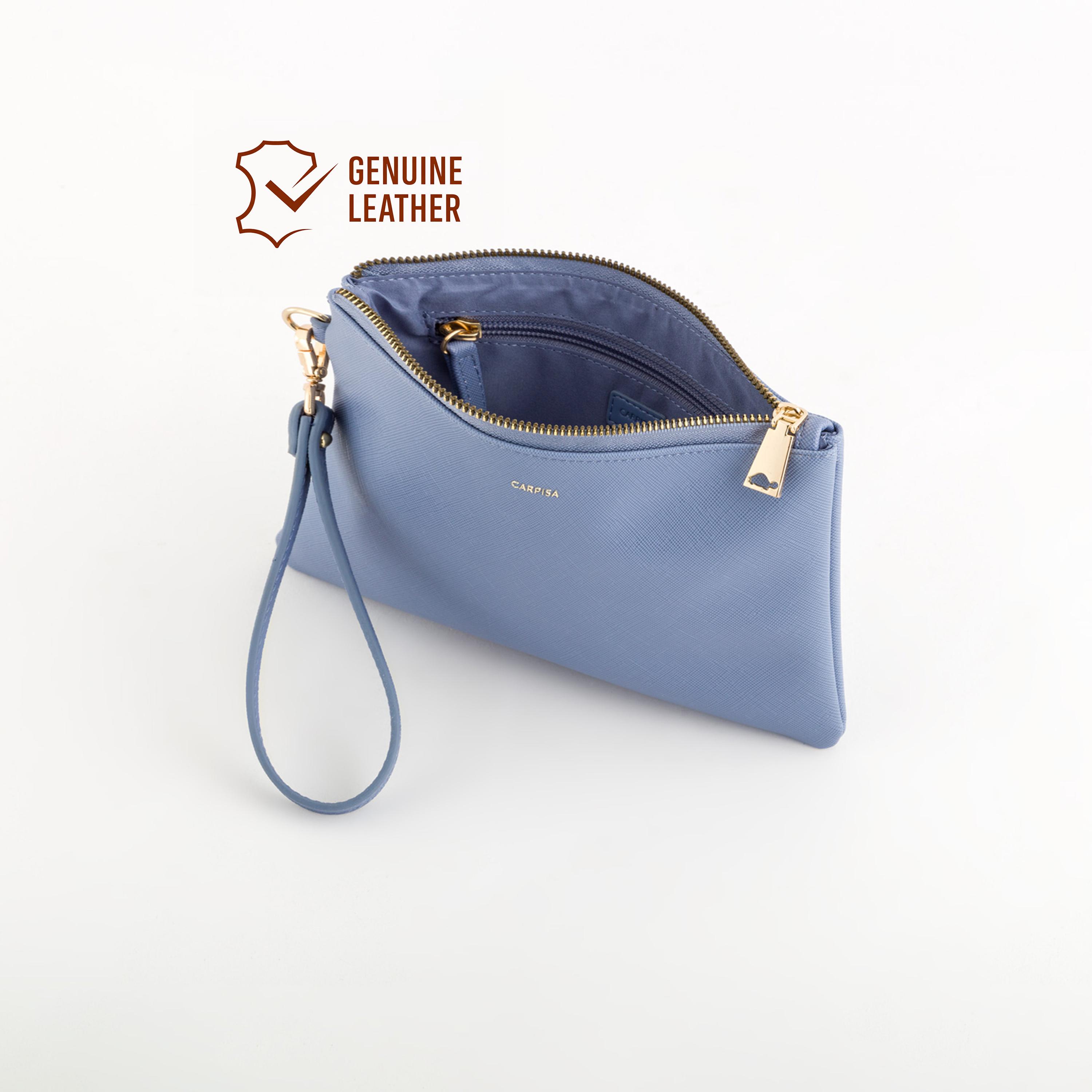 Carpisa Loto V2 Textured Pouch with Zipper closure | 22 X 14 CM-women-bagsandwallets-handbags-image-2
