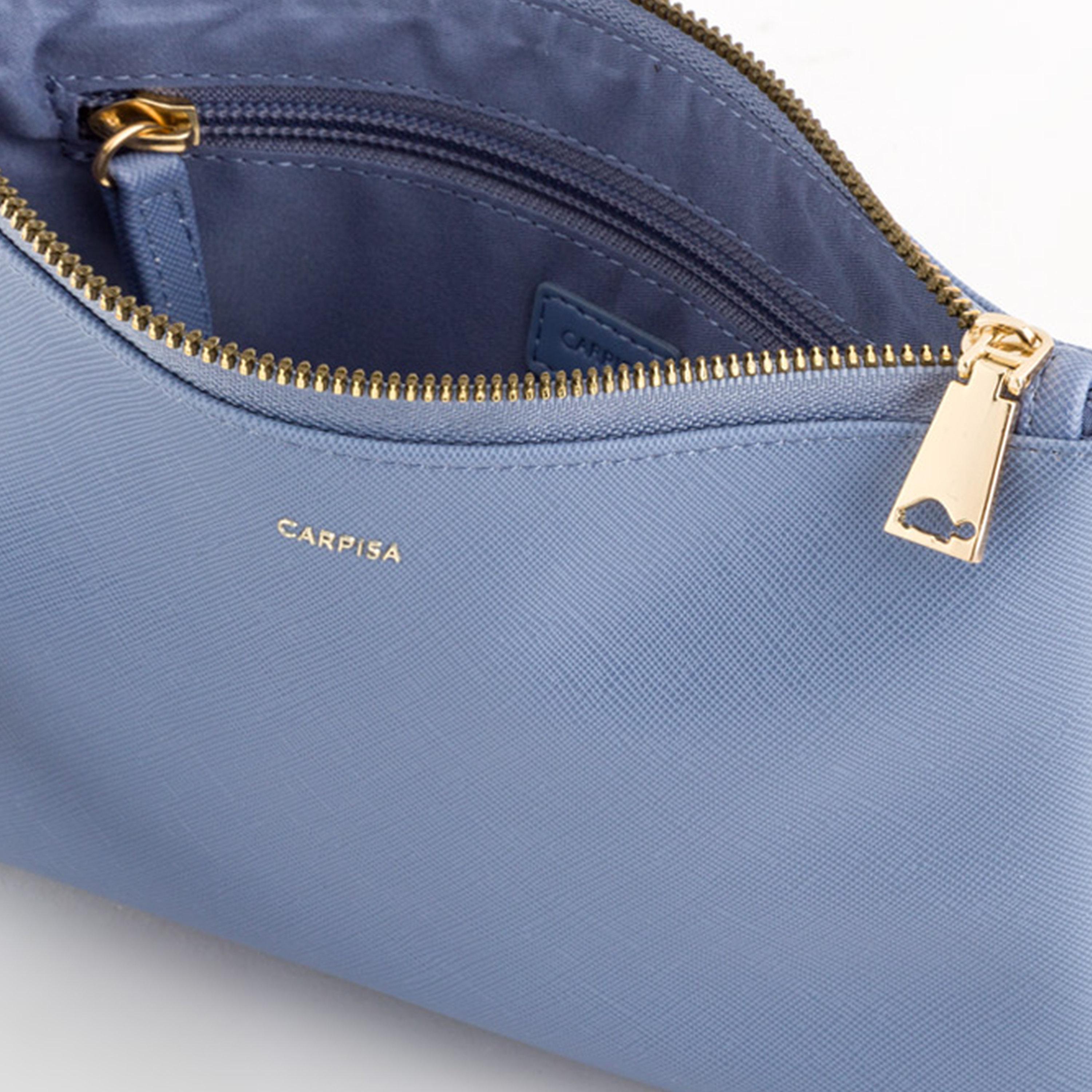 Carpisa Loto V2 Textured Pouch with Zipper closure | 22 X 14 CM-women-bagsandwallets-handbags-image-3