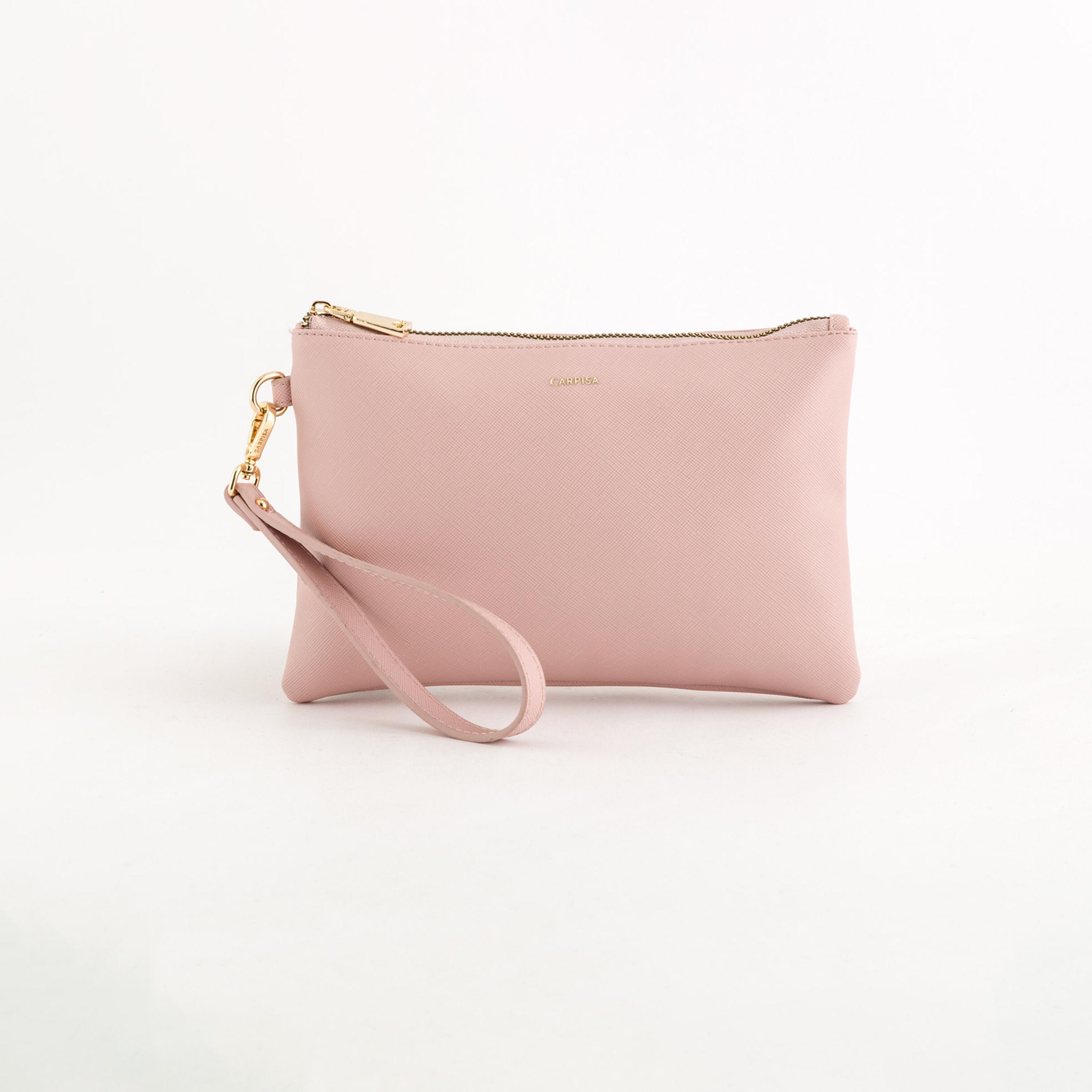 كاربيسا - شنطة لوتو في2 ملمس مميز مع سحاب للإغلاق | 22 × 14 سم-women-bagsandwallets-handbags-image-1