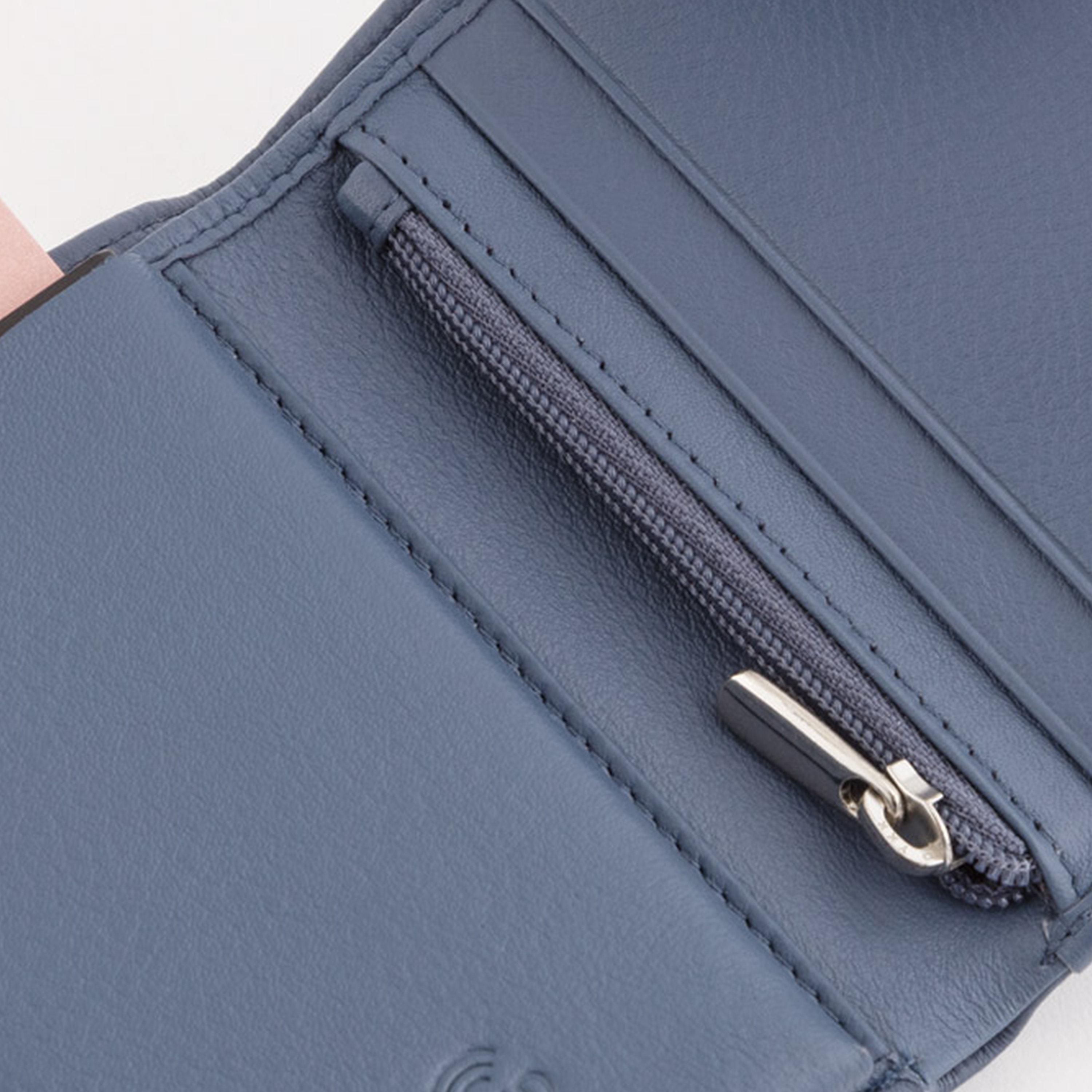 كاربيسا - محفظة نقود معدنية جديدة سادة إيلاسي بسحاب إغلاق | 11 × 2 × 8 سم-men-beltsandwallets-wallets-image-3