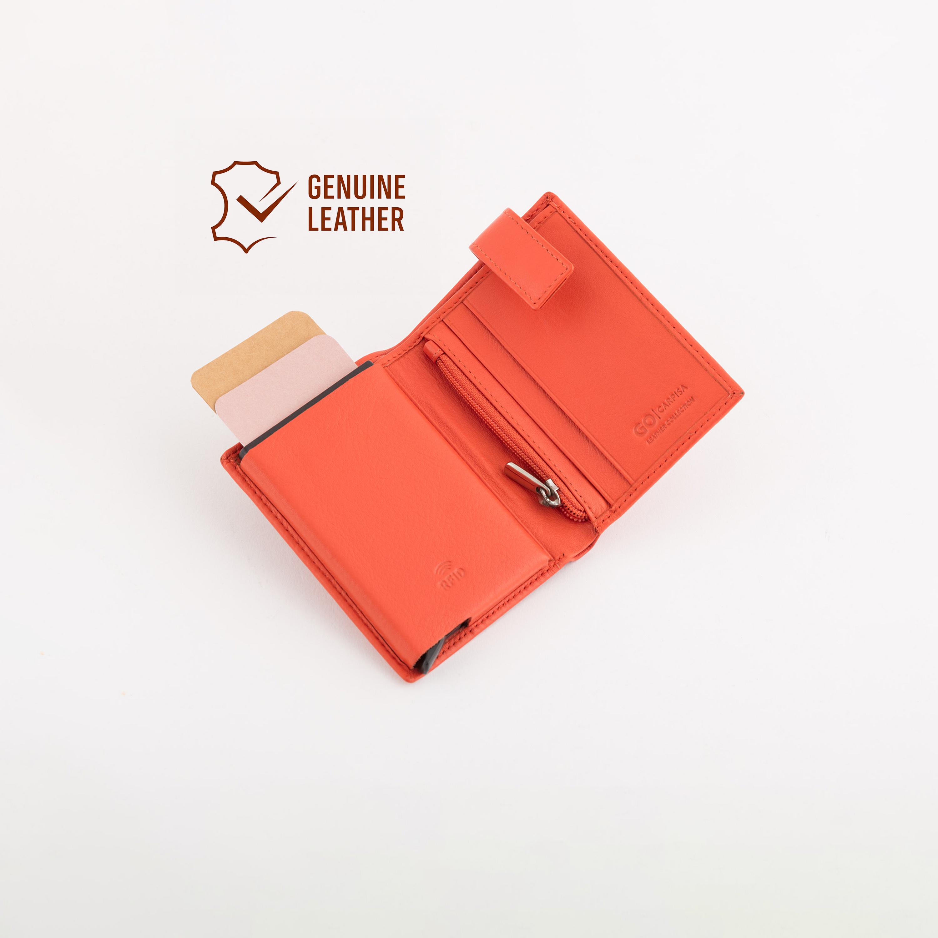Carpisa Ilasy New Plain Coin Purse with Zipper closure | 11 X 2 X 8 CM-men-beltsandwallets-wallets-image-2