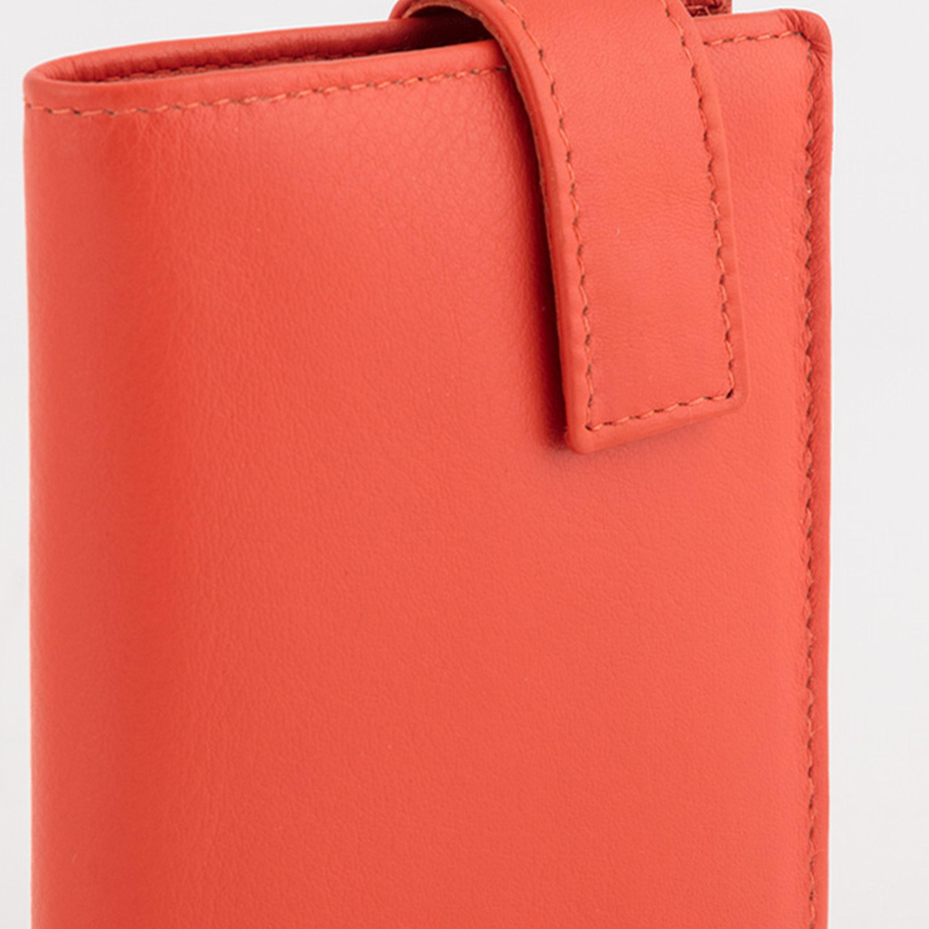 كاربيسا - محفظة نقود معدنية جديدة سادة إيلاسي بسحاب إغلاق | 11 × 2 × 8 سم-men-beltsandwallets-wallets-image-3