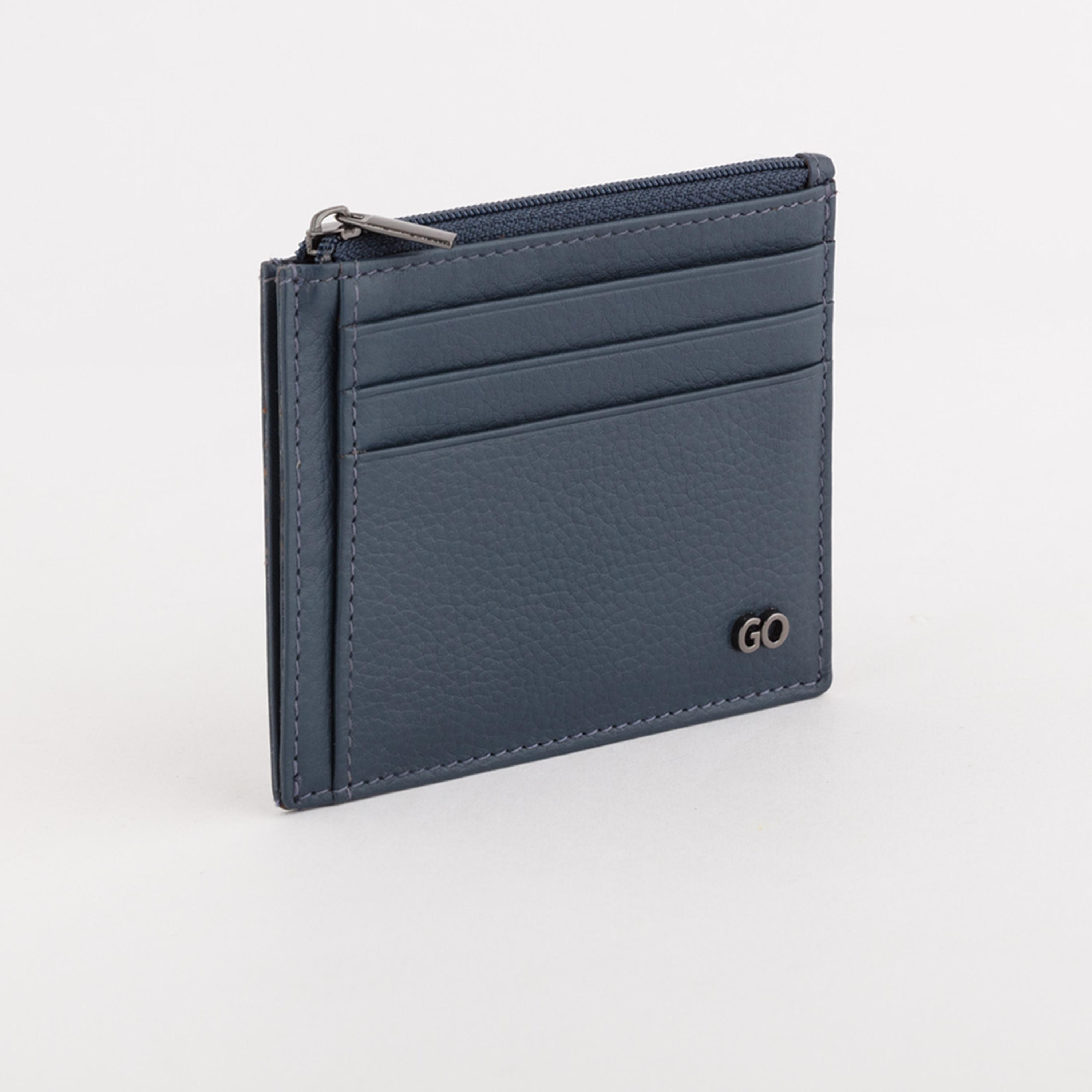 Carpisa Mark Textured Coin Purse with Zipper closure | 11 X 8 CM-men-beltsandwallets-wallets-image-1