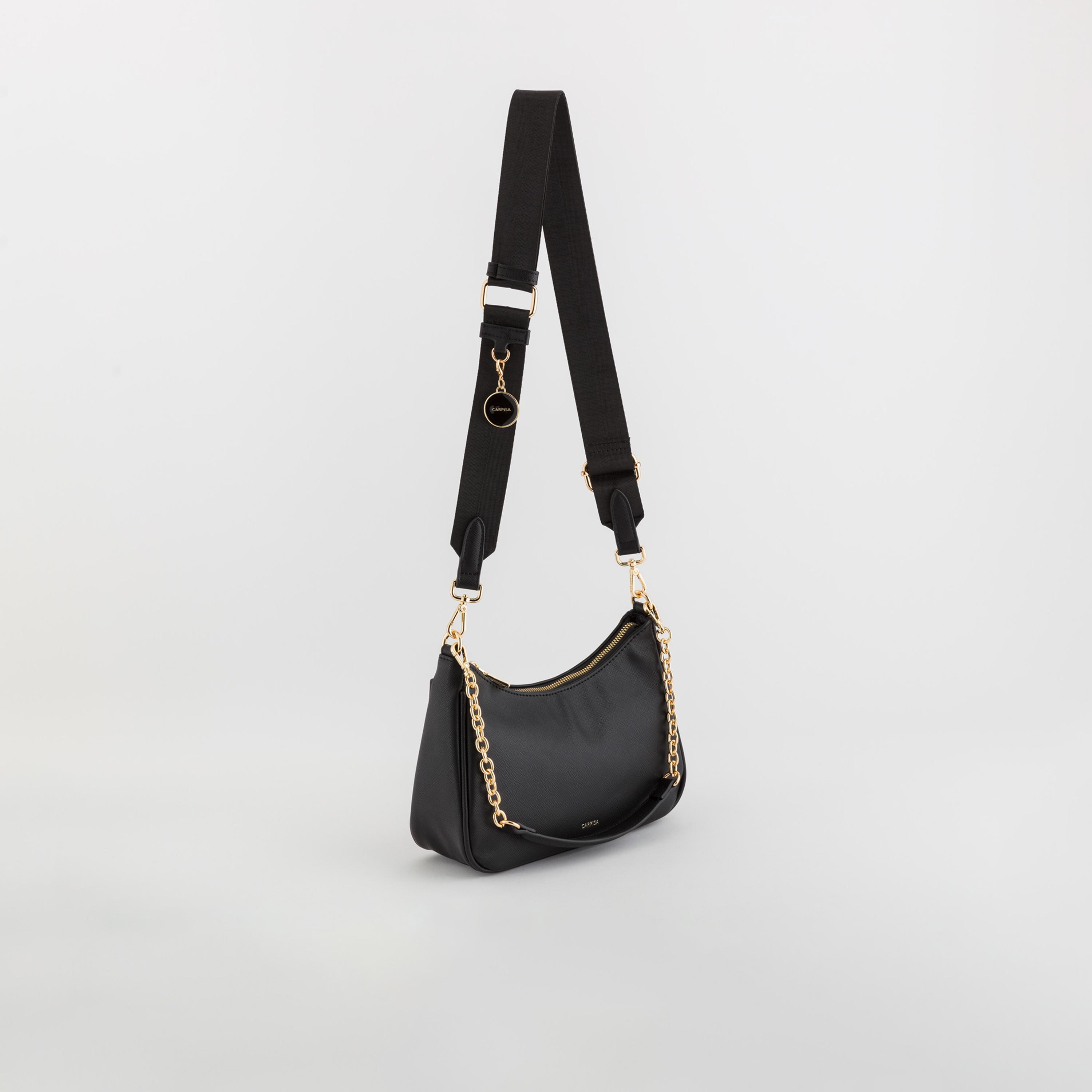 Carpisa Loto V2 Textured Waist Bag with Zipper closure and Detachable Strap | 26 X 7 X 18 CM-women-bagsandwallets-handbags-image-1