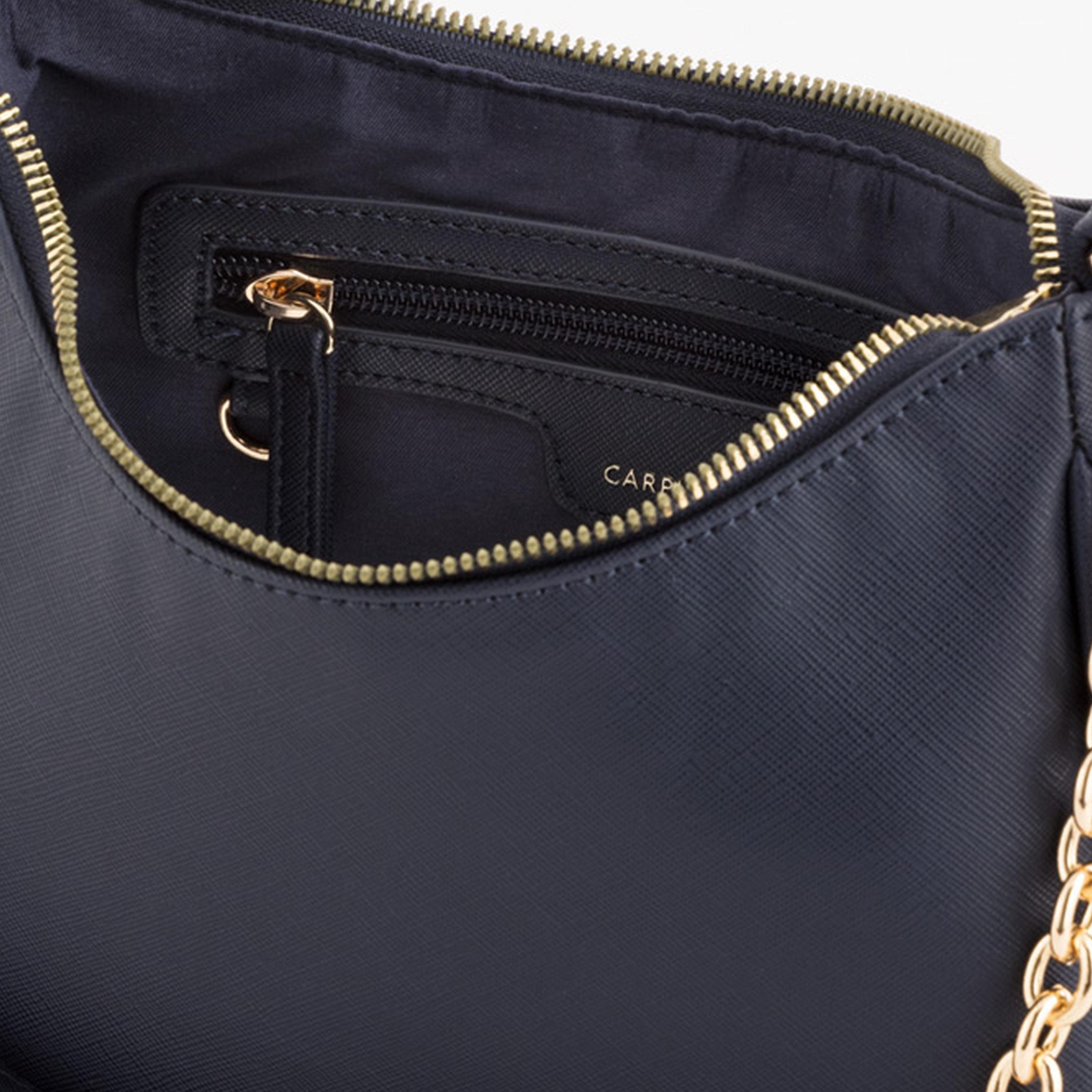 Carpisa Loto V2 Textured Waist Bag with Zipper closure and Detachable Strap | 26 X 7 X 18 CM-women-bagsandwallets-handbags-image-4