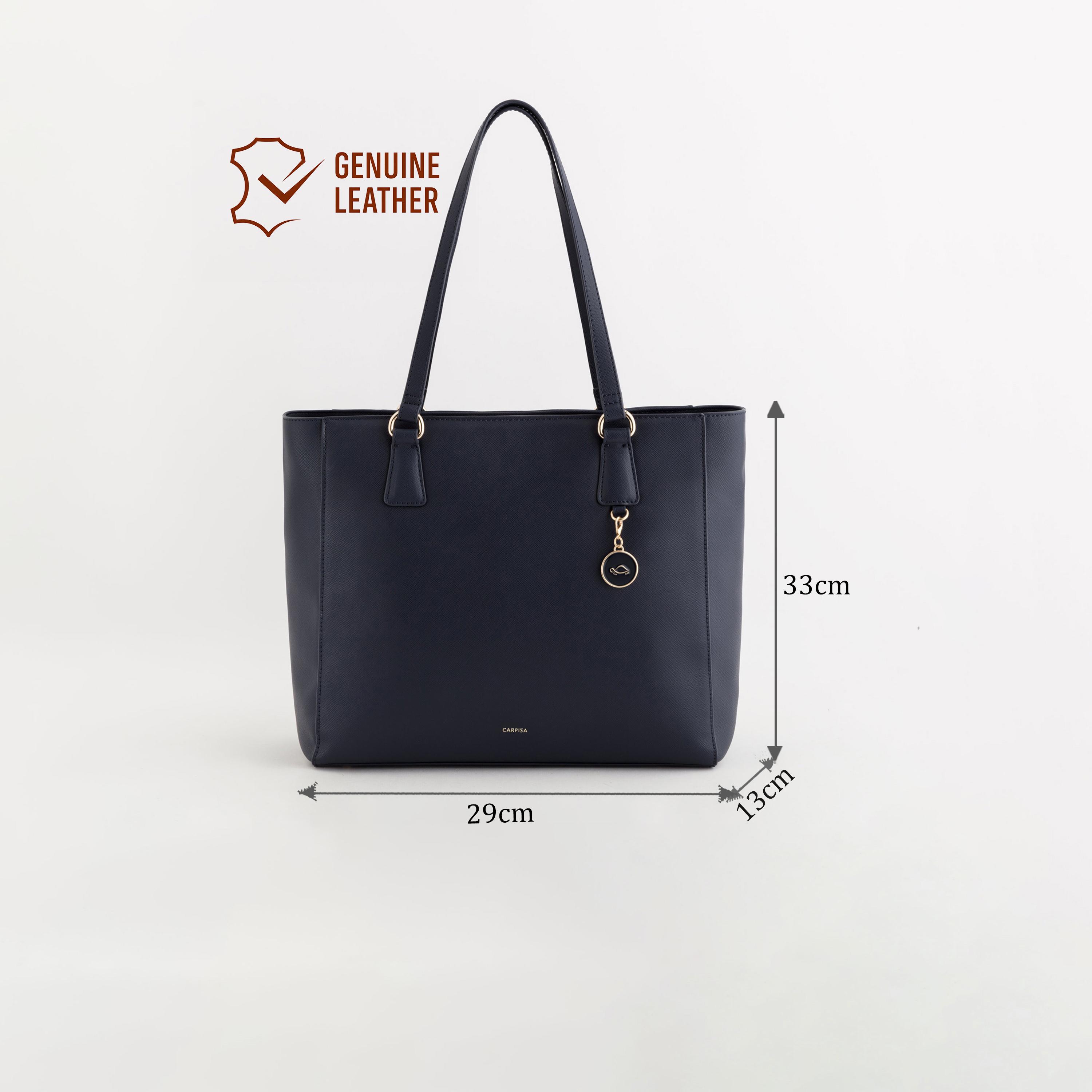 كاربيسا - شنطة تسوق لوتو في2 مقبضين مزخرفين وإغلاق بسحاب | 33 × 13 × 29 سم-women-bagsandwallets-handbags-image-2