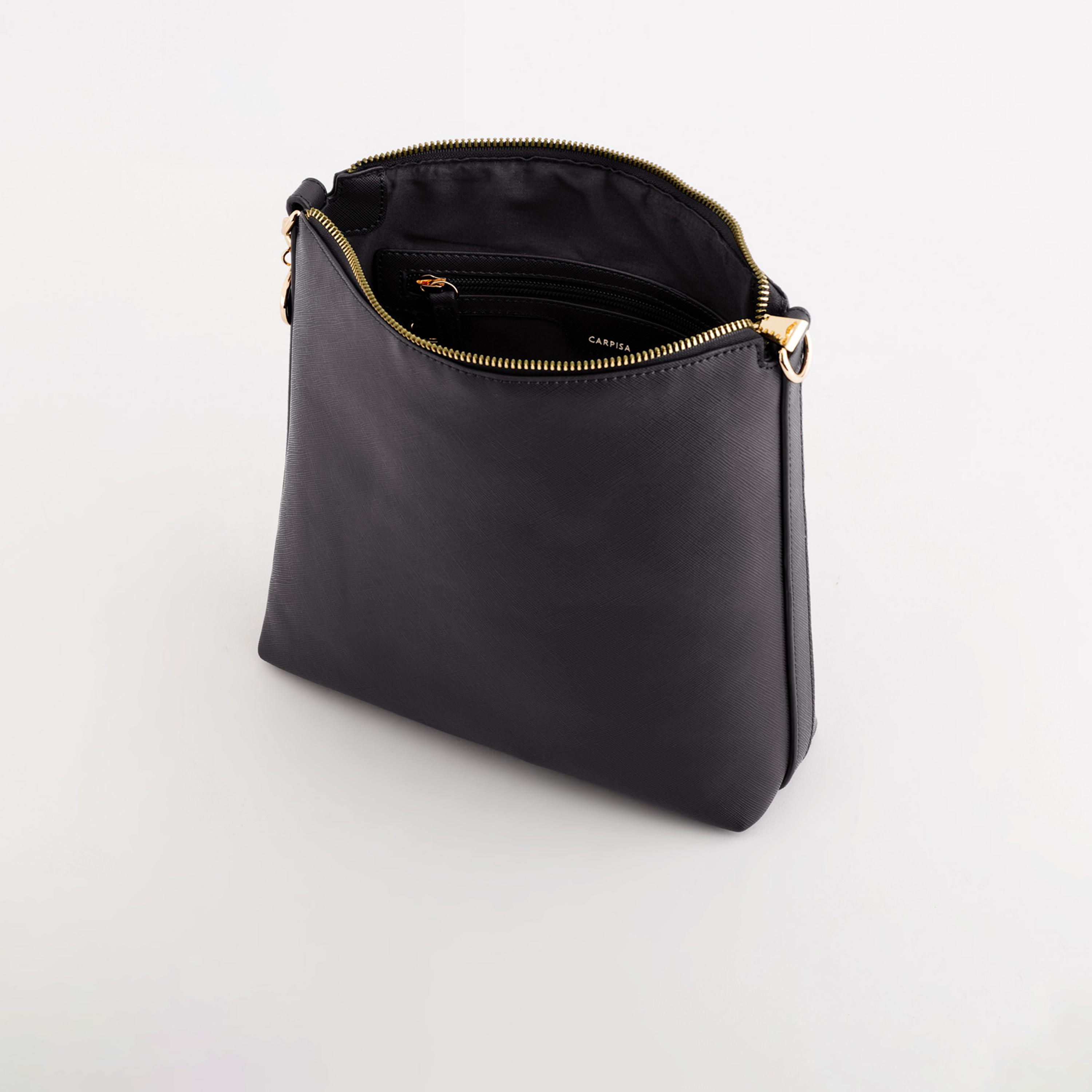 Carpisa Loto V2 Textured Crossbody Bag with Zipper closure and Detachable Strap | 24 X 7 X 24 CM-women-bagsandwallets-handbags-image-3