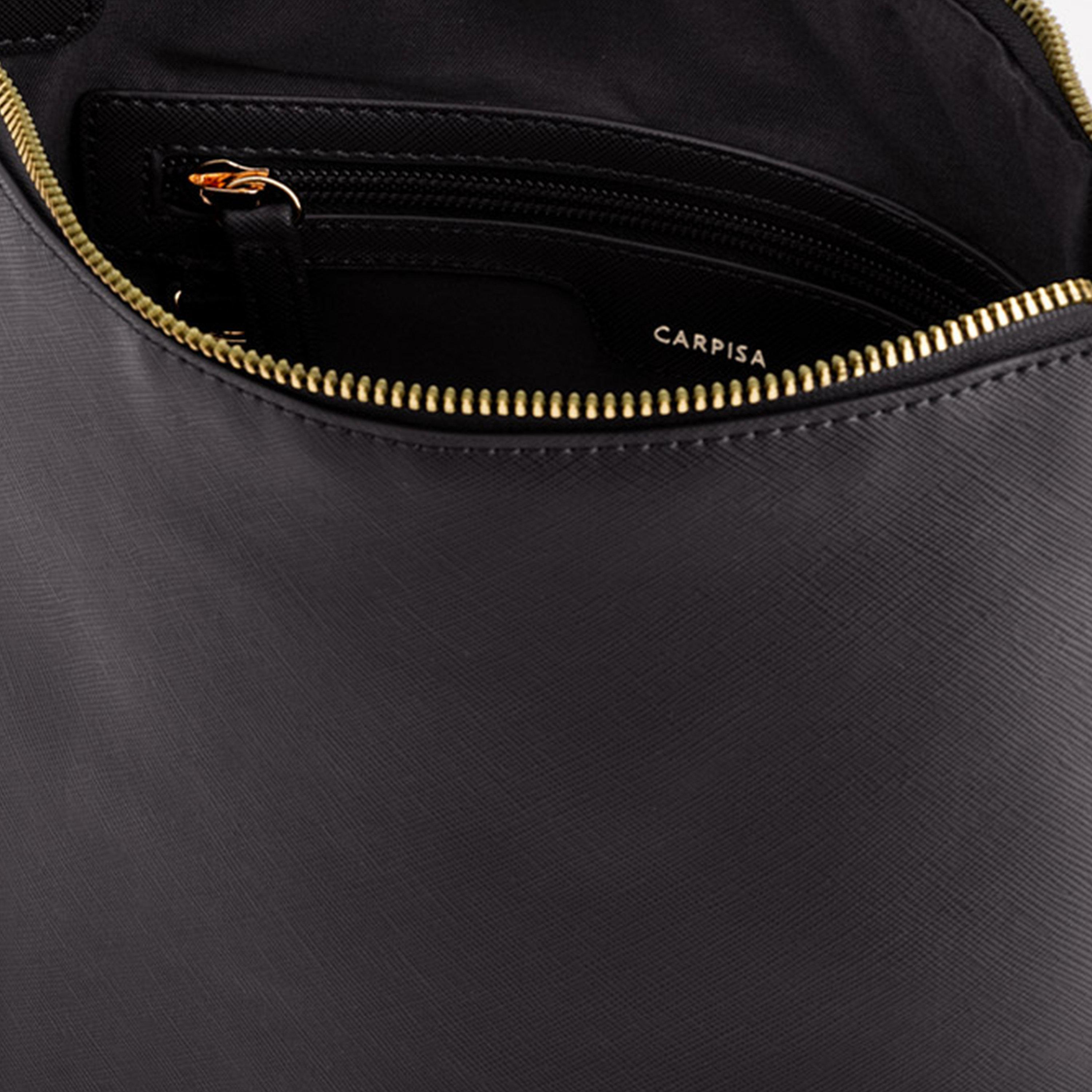 Carpisa Loto V2 Textured Crossbody Bag with Zipper closure and Detachable Strap | 24 X 7 X 24 CM-women-bagsandwallets-handbags-image-4