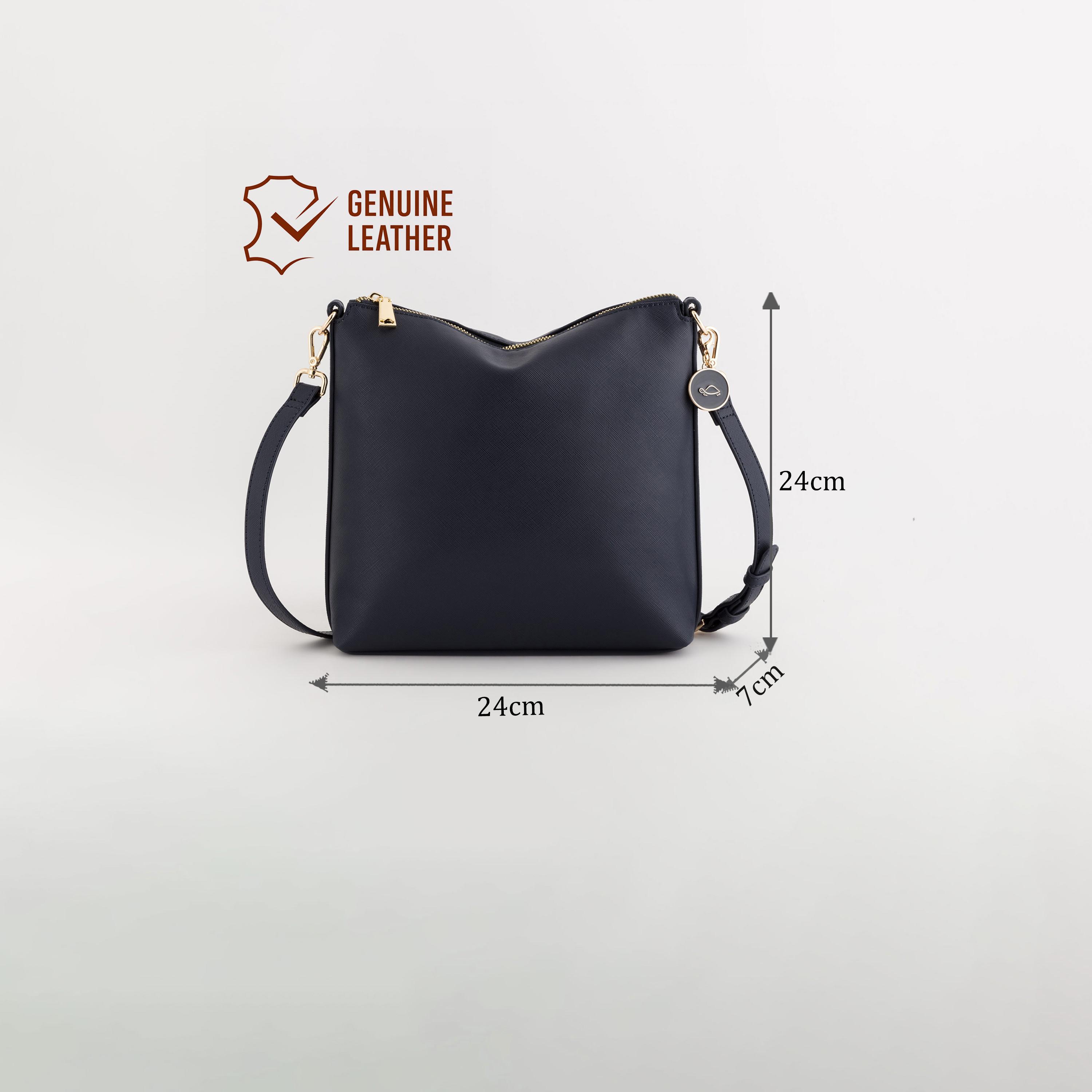 Carpisa Loto V2 Textured Crossbody Bag with Zipper closure and Detachable Strap | 24 X 7 X 24 CM-women-bagsandwallets-handbags-image-2