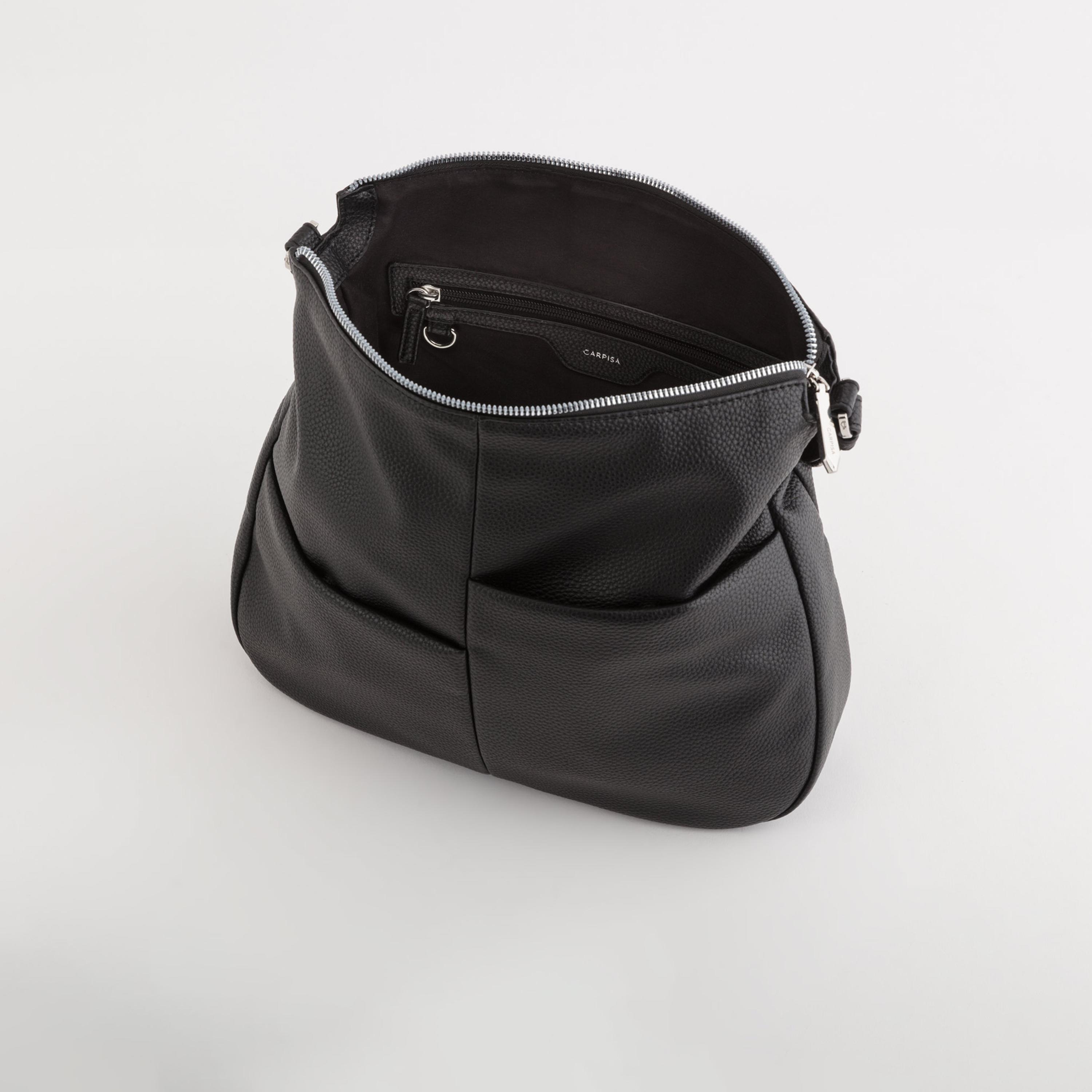 Carpisa Paloma Textured Top Handle Crossbody Bag with Zipper closure and Detachable Strap | 33 X 8 X 30 CM-women-bagsandwallets-handbags-image-4