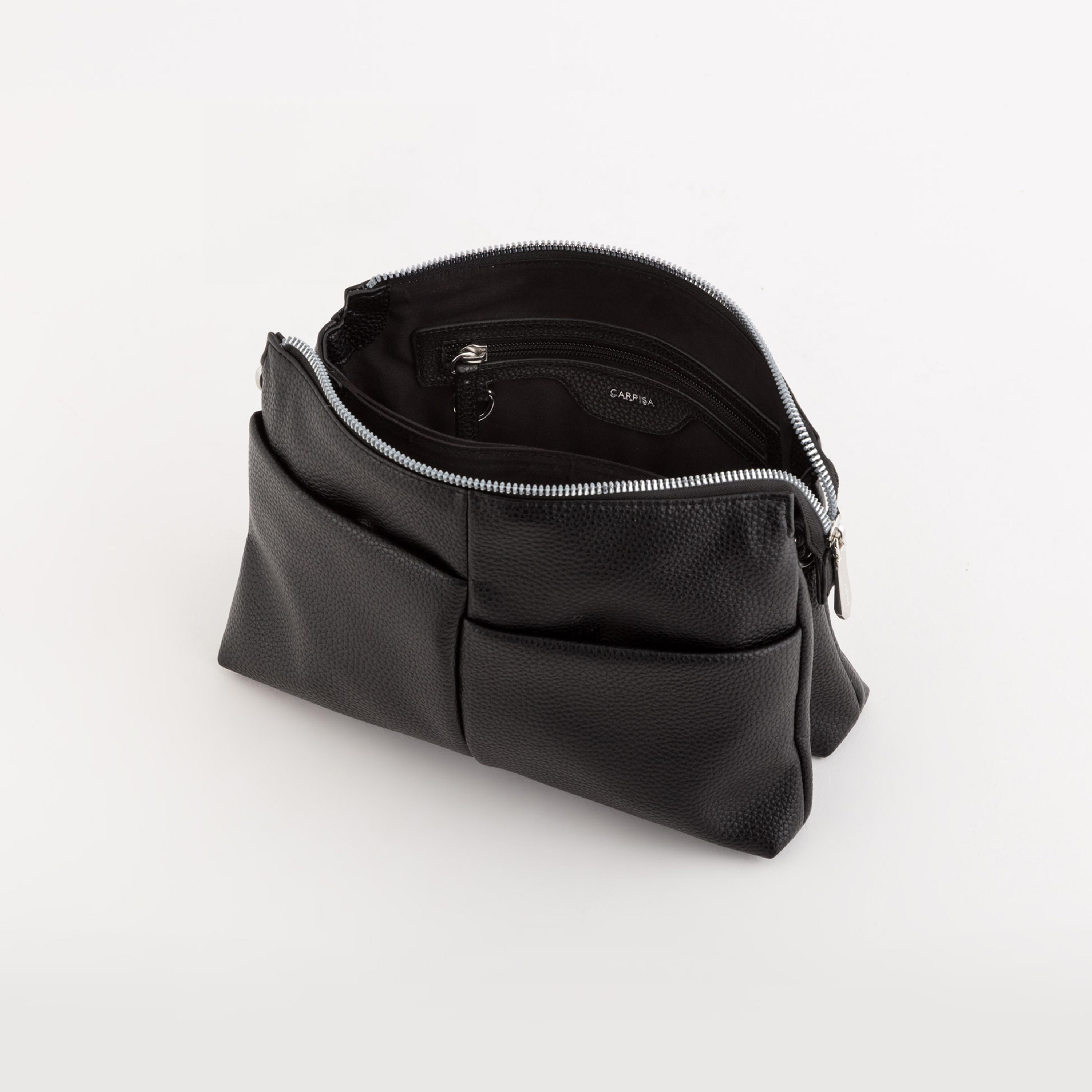 Carpisa Paloma Textured Crossbody Bag with Zipper closure and Detachable Strap | 25 X 9 X 17 CM-women-bagsandwallets-handbags-image-3