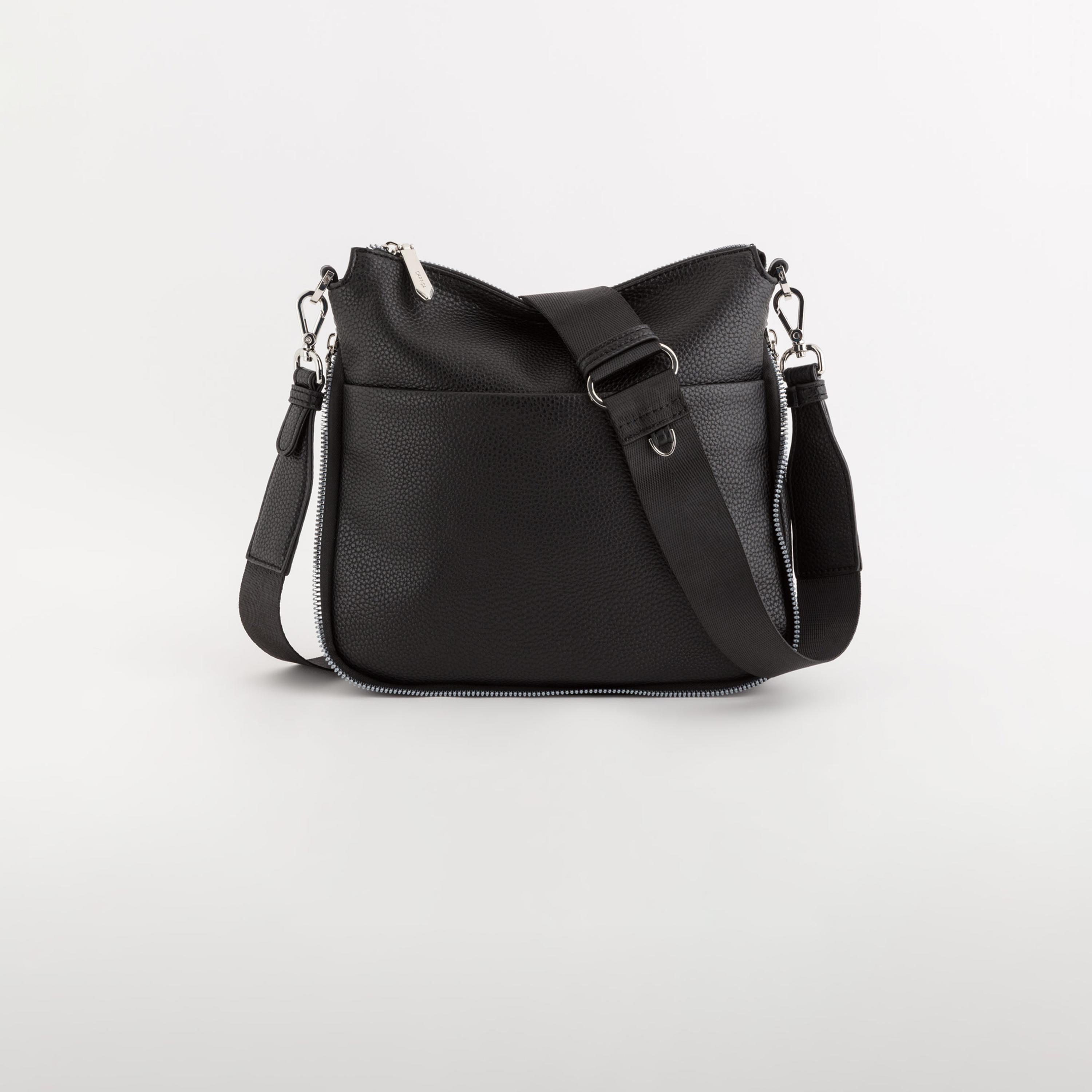 Carpisa Paloma Textured Crossbody Bag with Zipper closure and Detachable Strap | 24 X 7 X 23 CM-women-bagsandwallets-handbags-image-1
