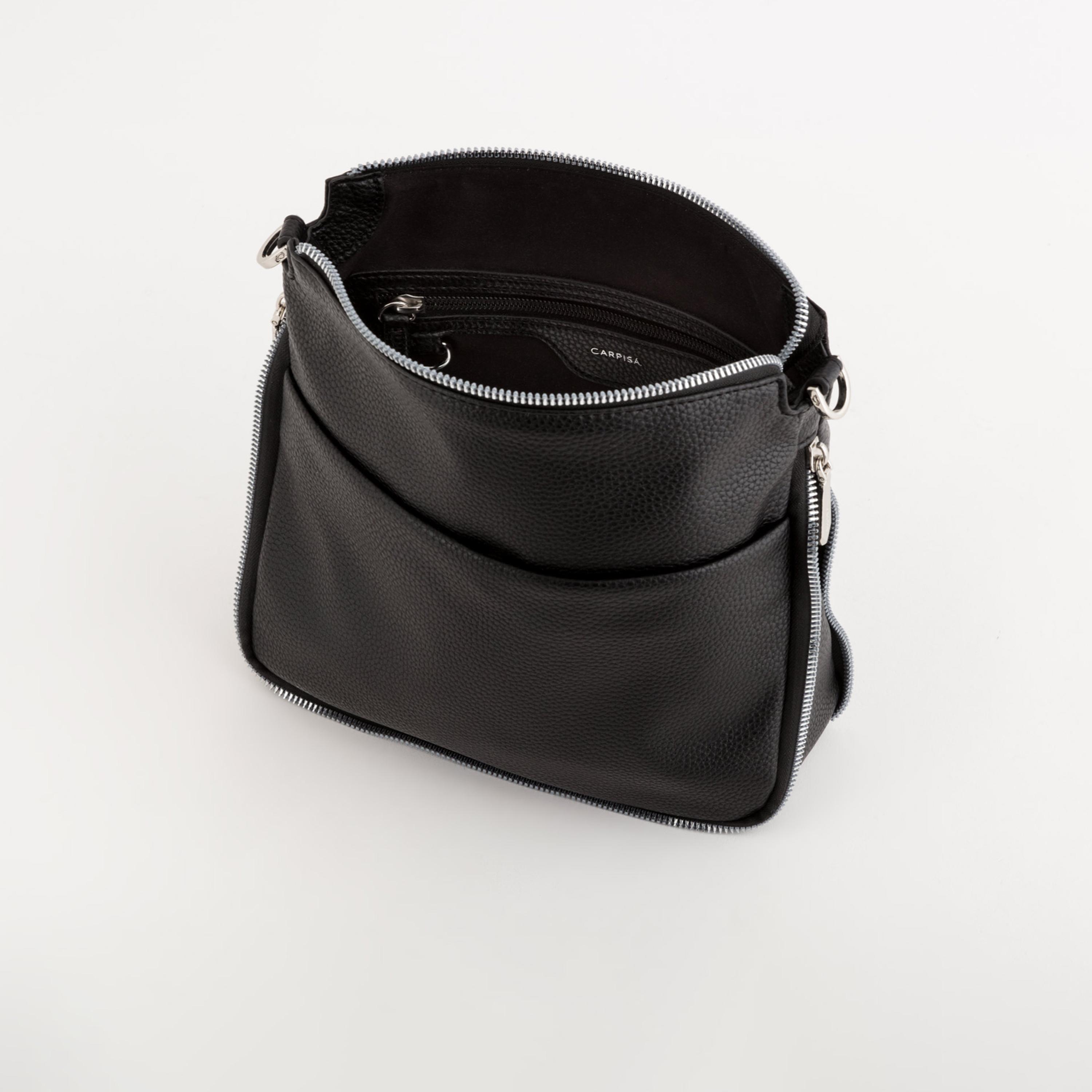 Carpisa Paloma Textured Crossbody Bag with Zipper closure and Detachable Strap | 24 X 7 X 23 CM-women-bagsandwallets-handbags-image-4