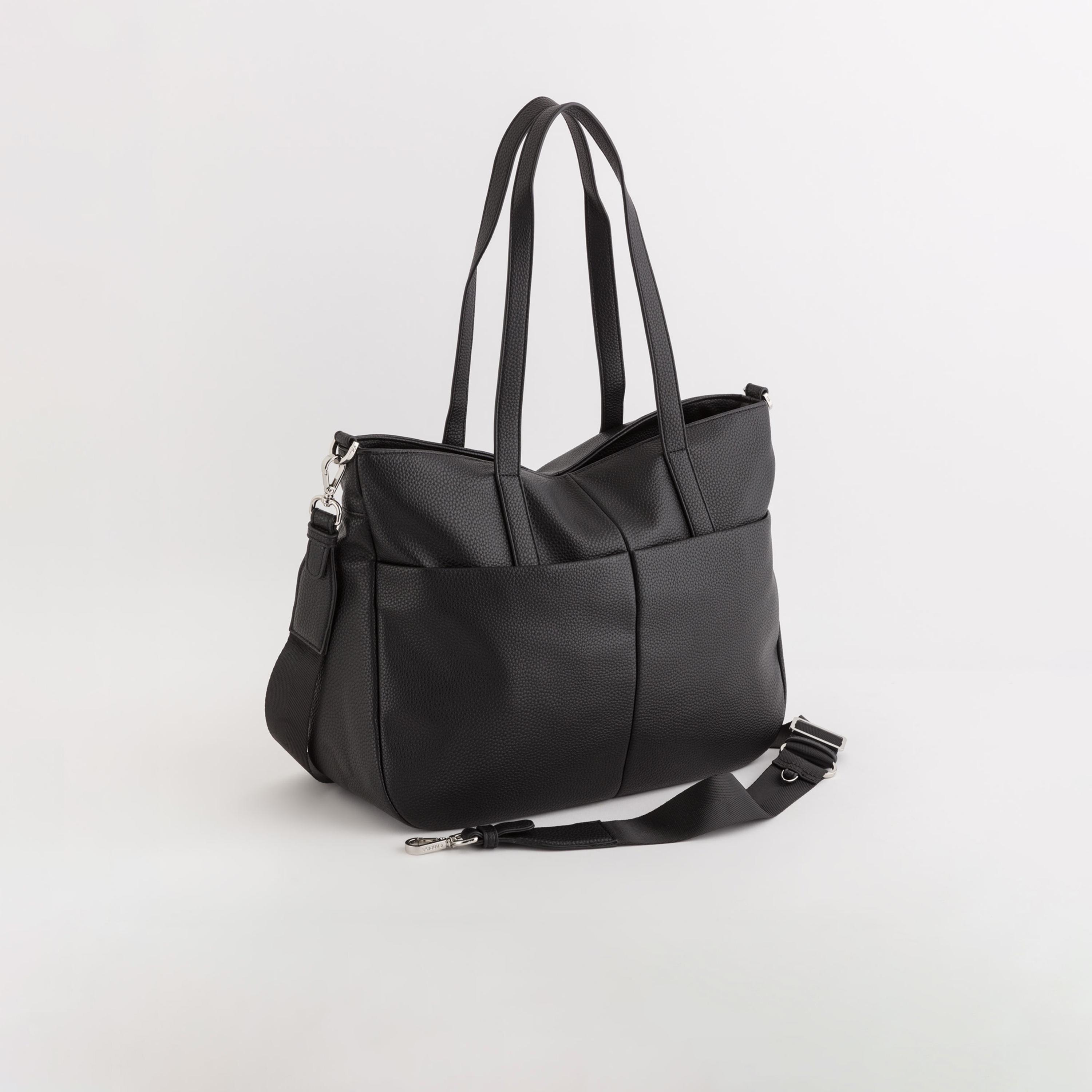 Carpisa Paloma Textured Double Handle Tote Bag with Zipper closure and Detachable Strap | 39 X 13 X 29 CM-women-bagsandwallets-handbags-image-1