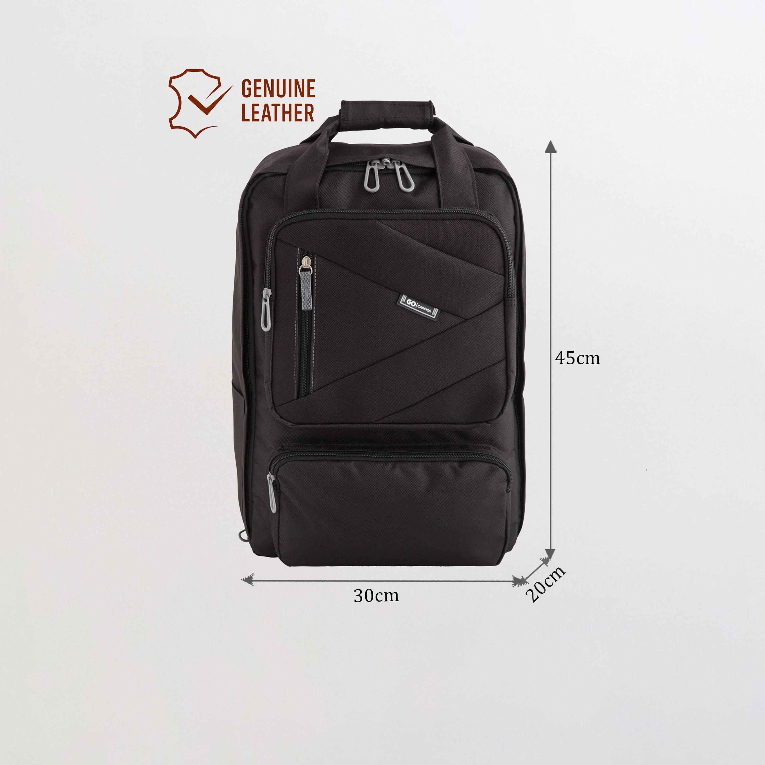 كاربيسا - شنطة ظهر بوليستر 17.7 إنش حزام قابل للتعديل | BSC6170444500101-men-bags-image-2
