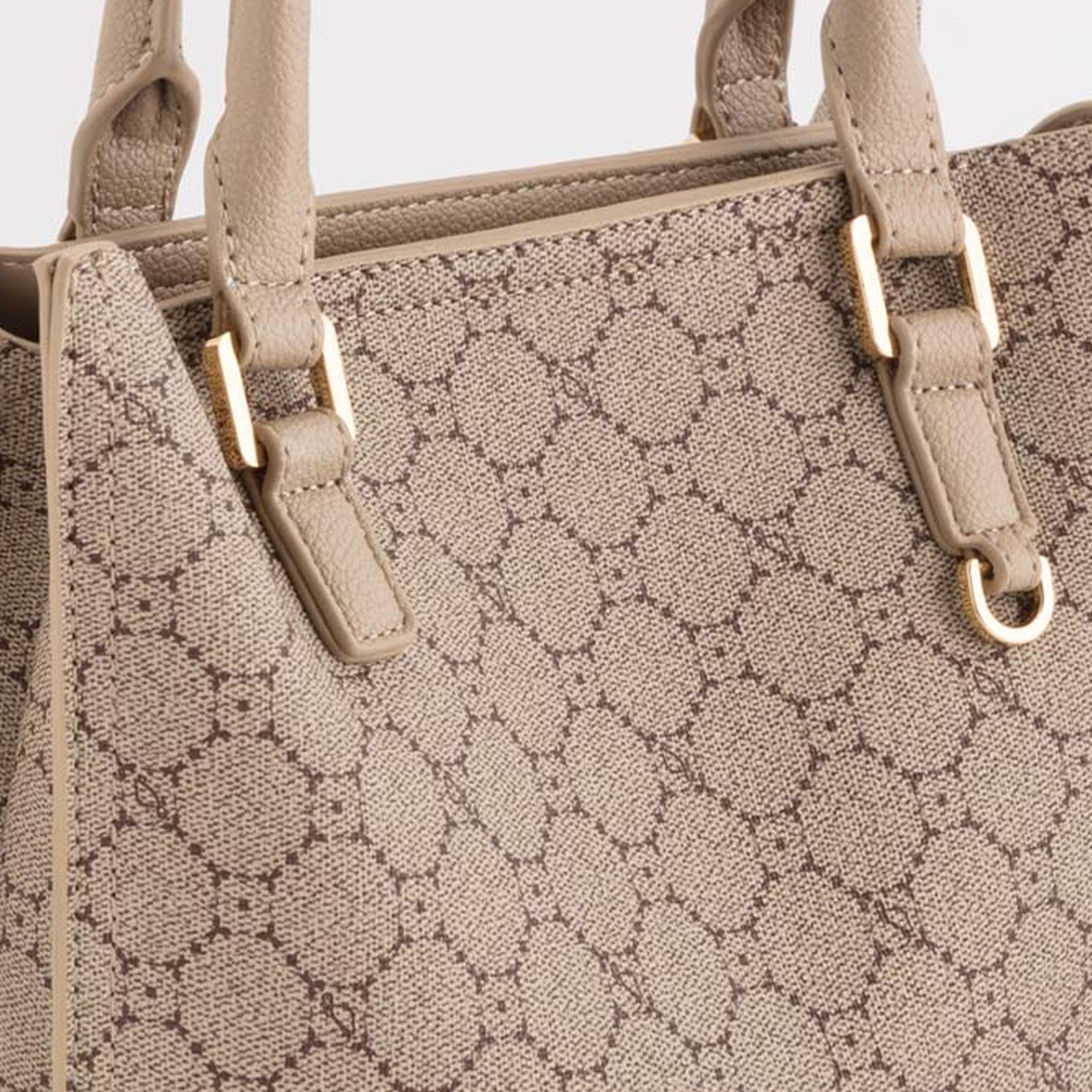 Carpisa Diana Printed Double Handle Tote Bag with Magnetic closure and Detachable Strap | 26 X 11 X 21 CM-women-bagsandwallets-handbags-image-5