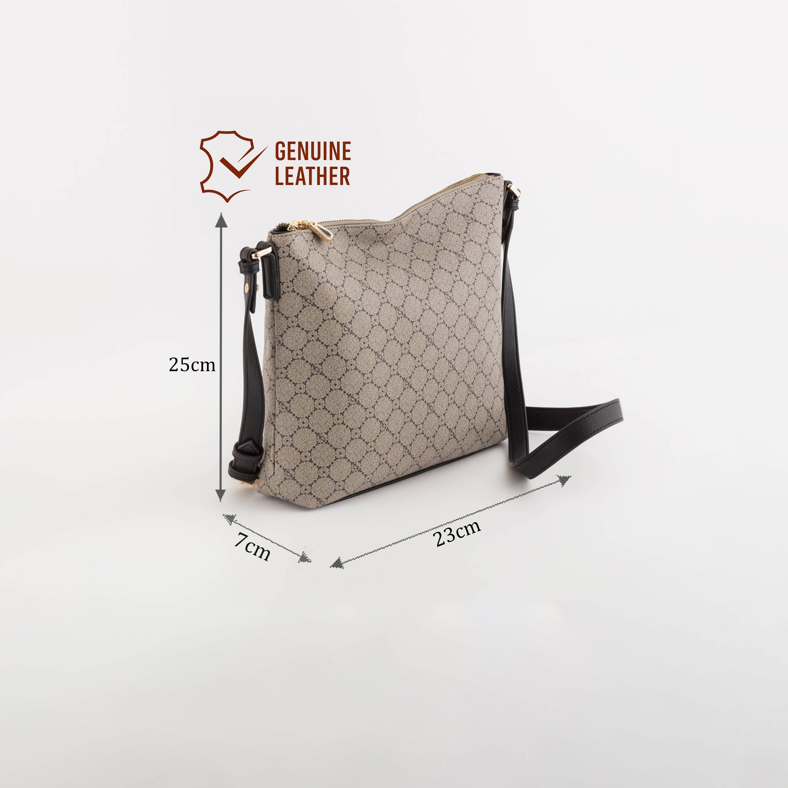 Carpisa Diana Printed Crossbody Bag with Zipper closure and Adjustable Strap | 25 X 7 X 23 CM-women-bagsandwallets-handbags-image-2