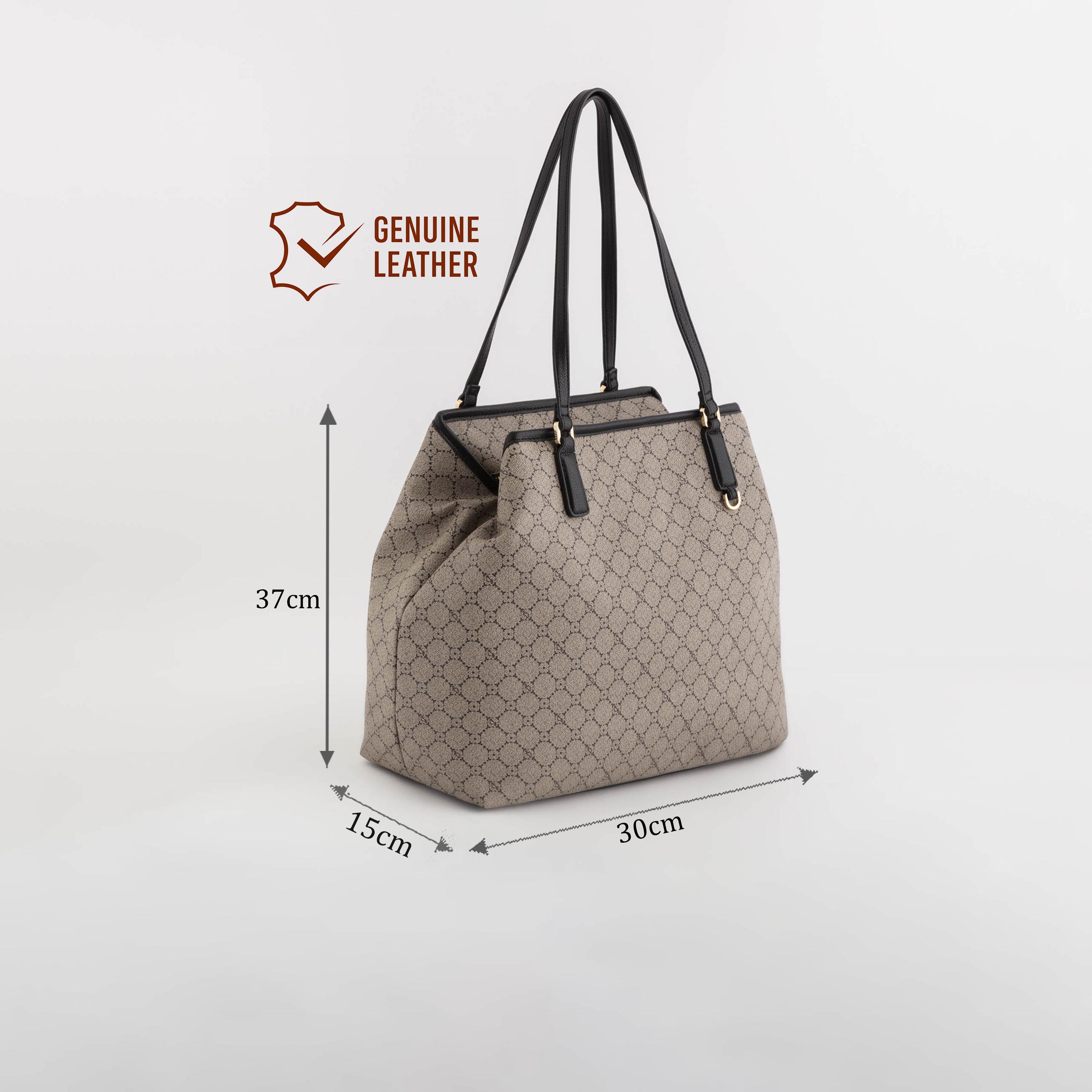 Carpisa Diana Printed Double Handle Tote Bag with Zipper closure | 37 X 15 X 30 CM-women-bagsandwallets-handbags-image-2