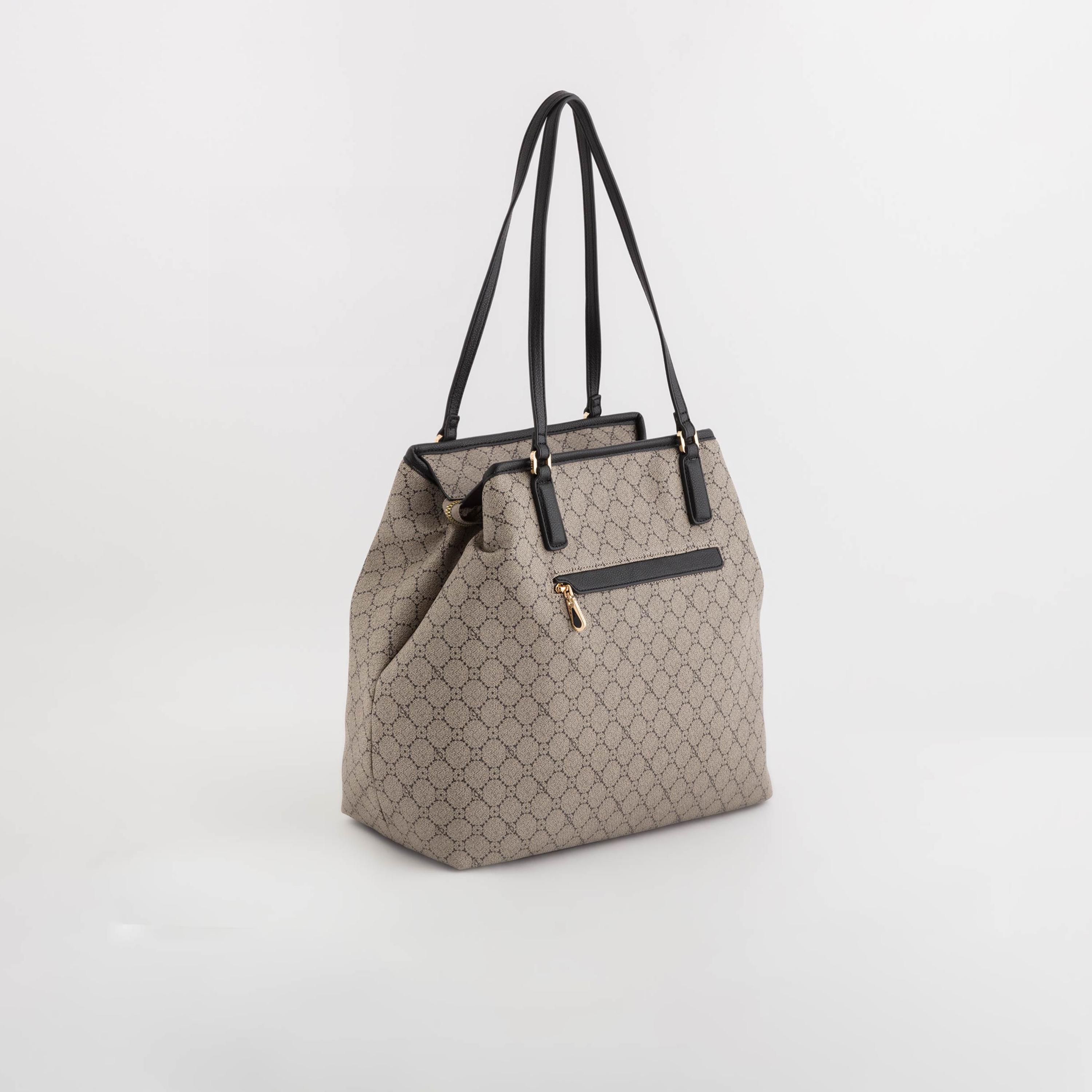 Carpisa Diana Printed Double Handle Tote Bag with Zipper closure | 37 X 15 X 30 CM-women-bagsandwallets-handbags-image-3