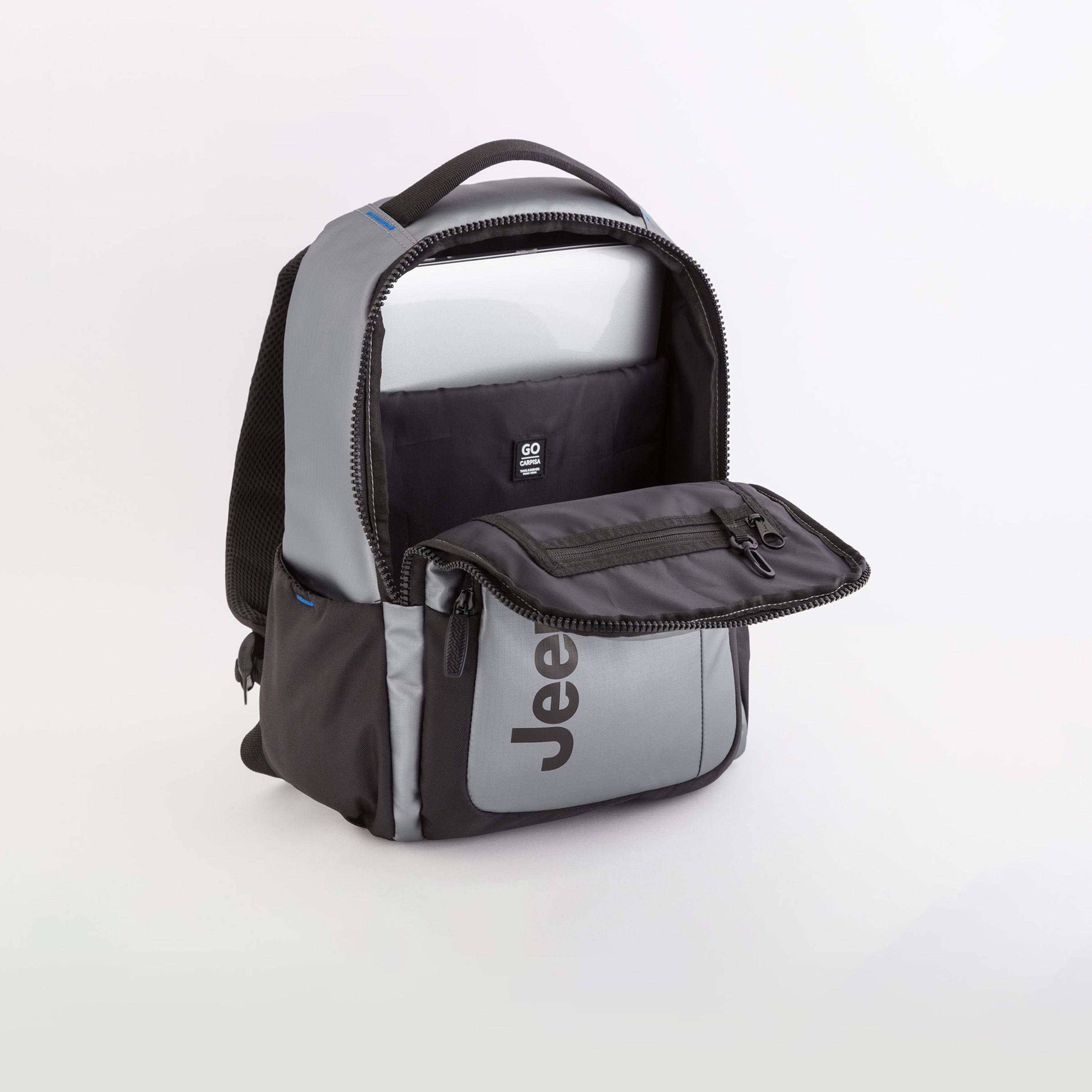 Carpisa | 15 Inches Backpack, Polyester, Adjustable Strap | BSC8630244509L01-travel-luggagesandbags-backpacks-image-3