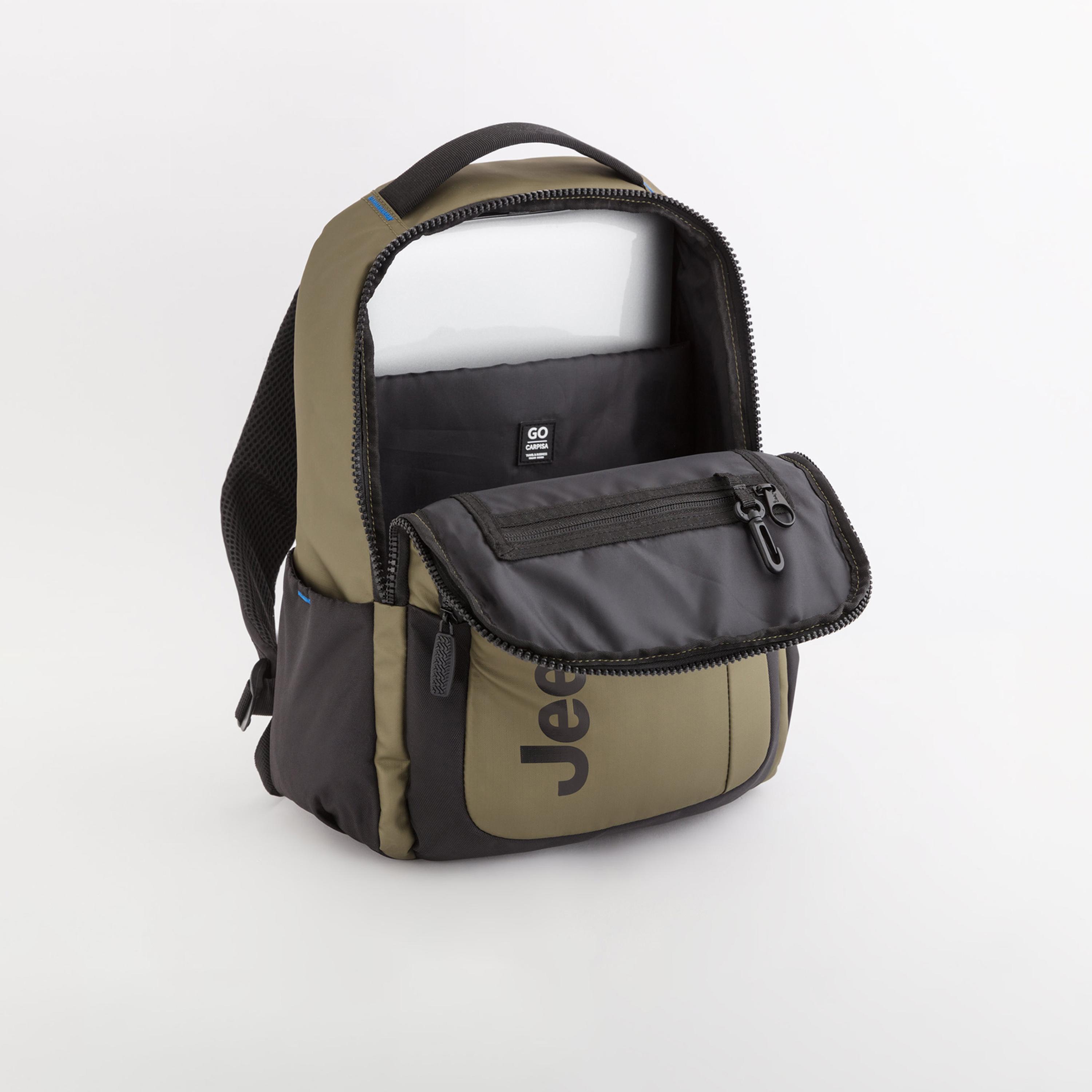 Carpisa | 15 Inches Backpack, Polyester, Adjustable Strap | BSC8630244530201-travel-luggagesandbags-backpacks-image-3