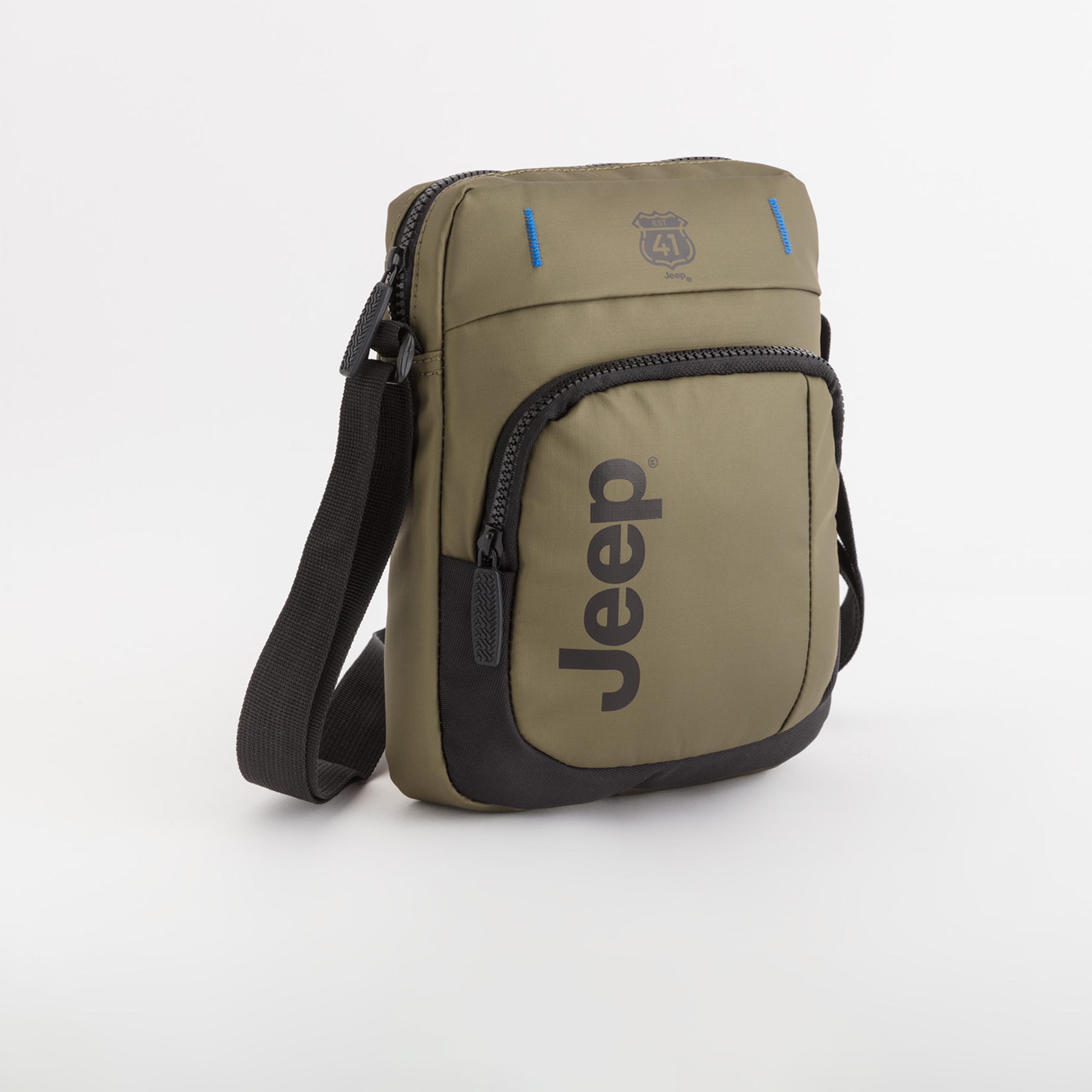 Carpisa Midtown Jeep Printed Shoulder Bag with Zipper closure and Adjustable Strap | 24 X 4 X 20 CM-men-bags-image-1