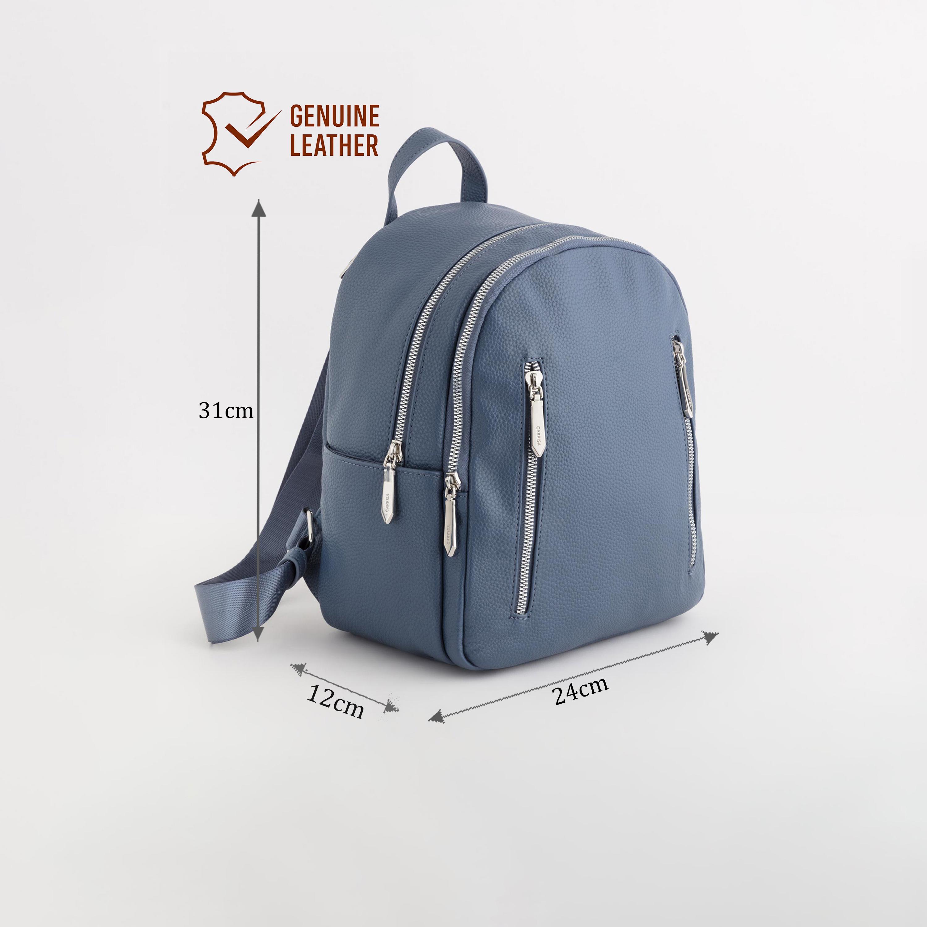 Carpisa | 12.2 Inches Backpack, Polyurethane, Adjustable Strap | BSC9140354549Y01-travel-luggagesandbags-backpacks-image-2