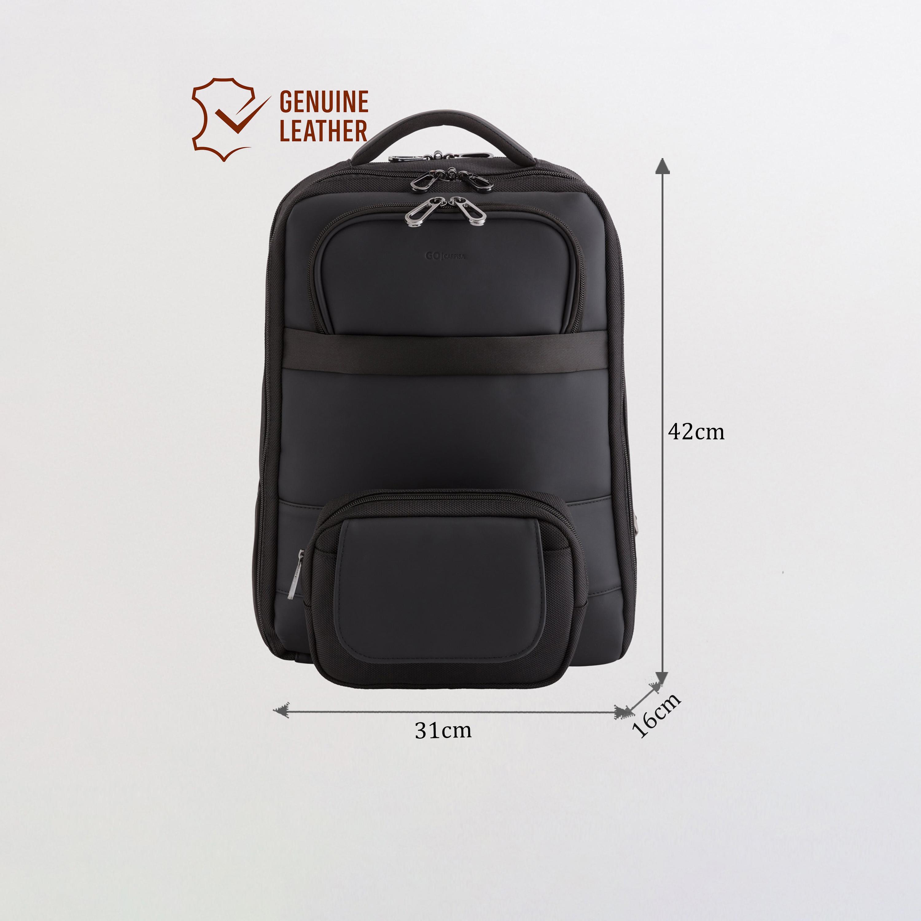 Carpisa | 16.5 Inches Backpack, Polyester Blend, Adjustable Strap | BSC9290194500101-travel-luggagesandbags-backpacks-image-2